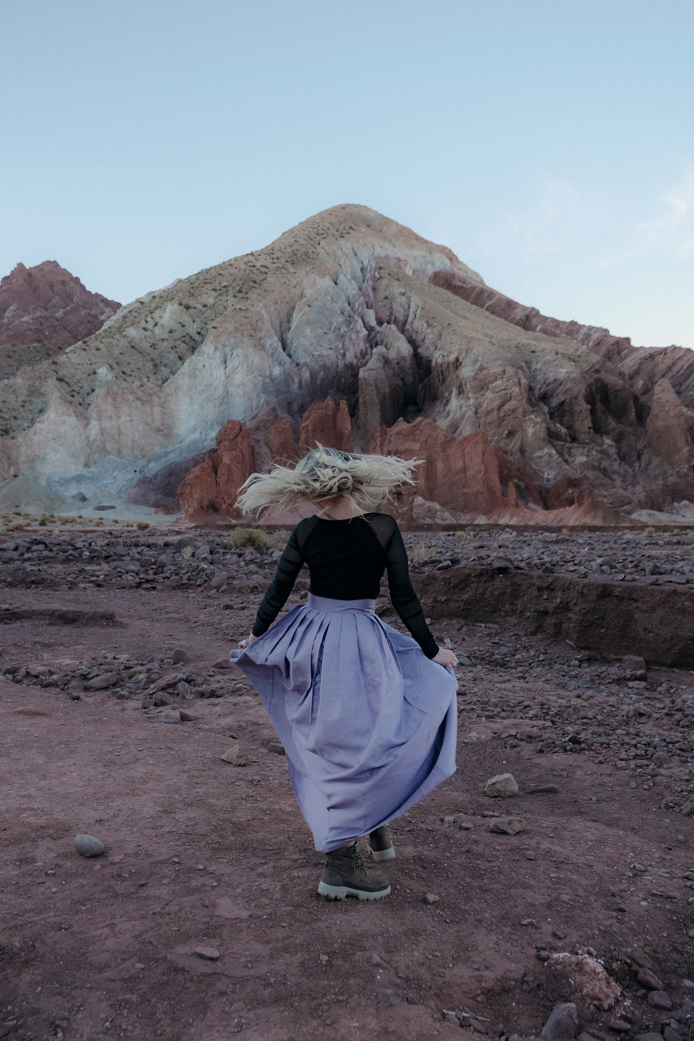 Vale do Arcoíris — Sessão individual. Fotógrafo em San Pedro de Atacama