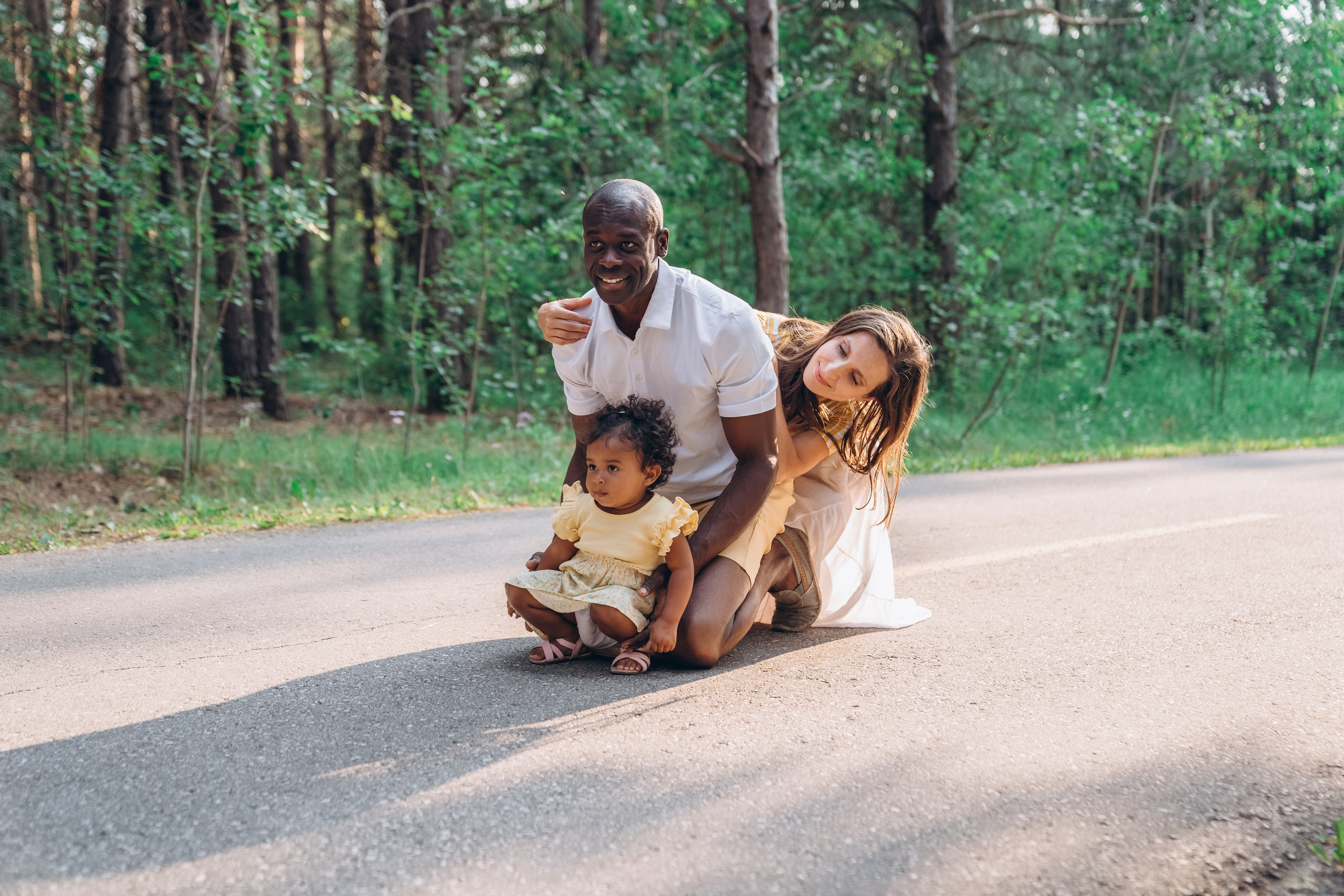 Family in Birds Hill. Photographer Viktoriia Skavronskaya