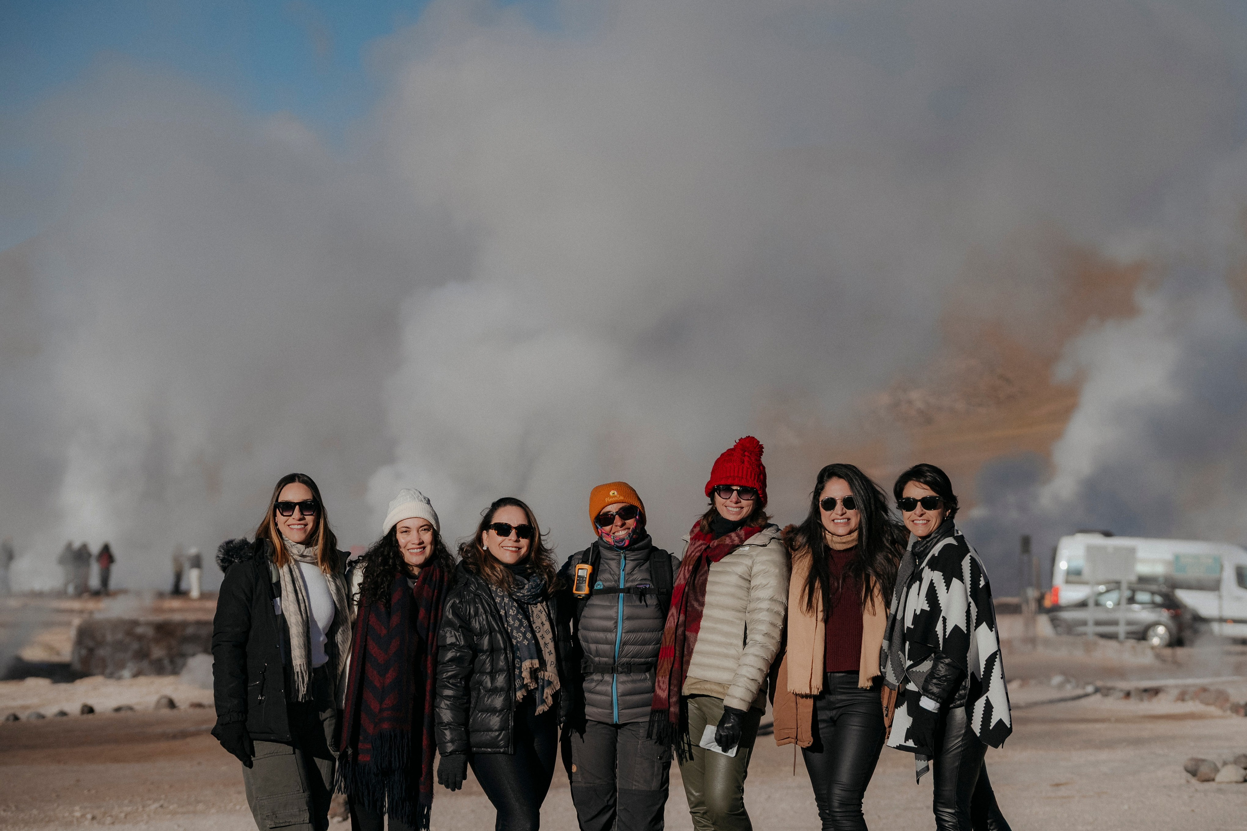 Cobertura de passeio — Geyser el Tatio. Fotógrafo em San Pedro de Atacama