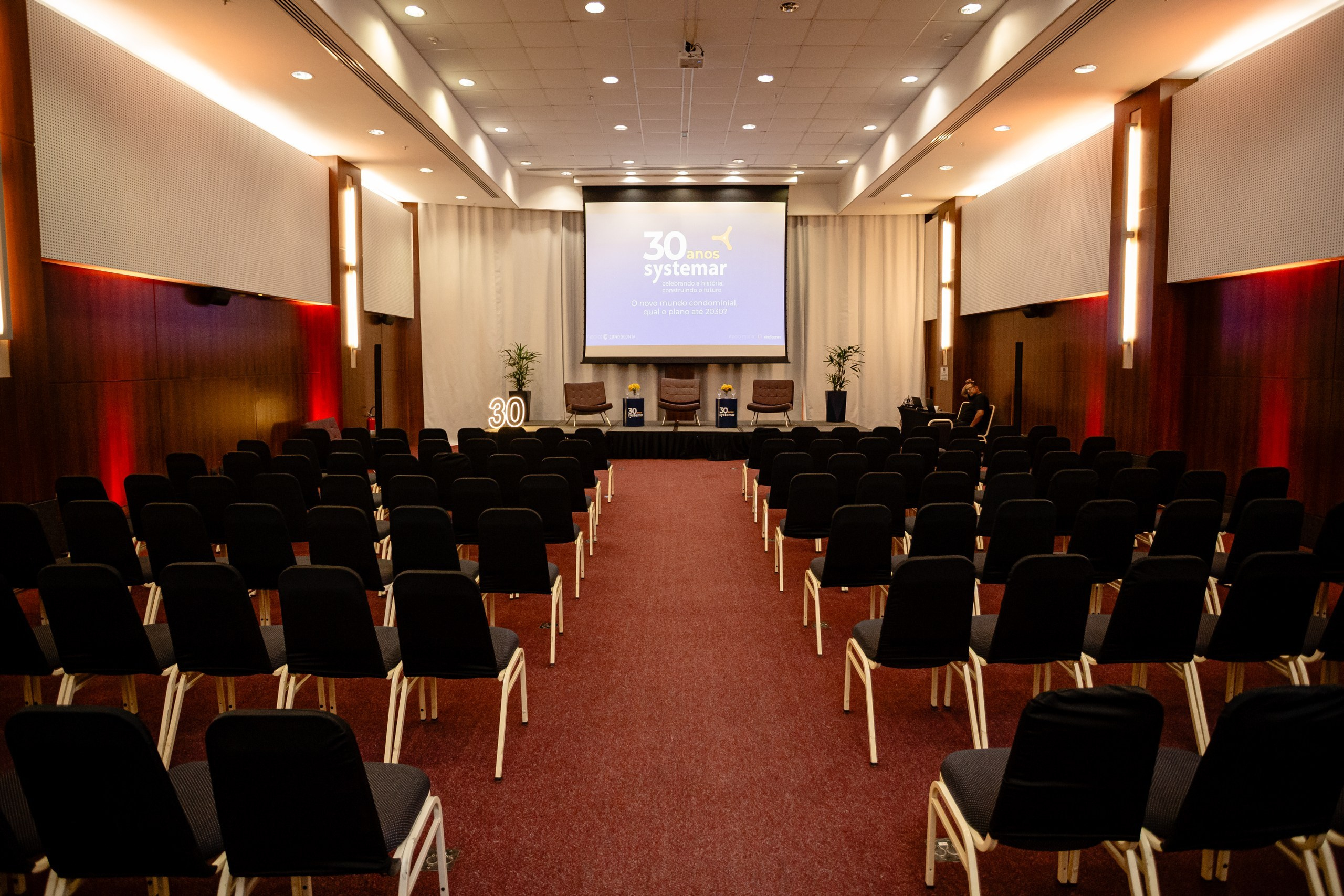 Fotografia de evento Corporativo de 30 Anos da Systemar em Balneário Camboriú