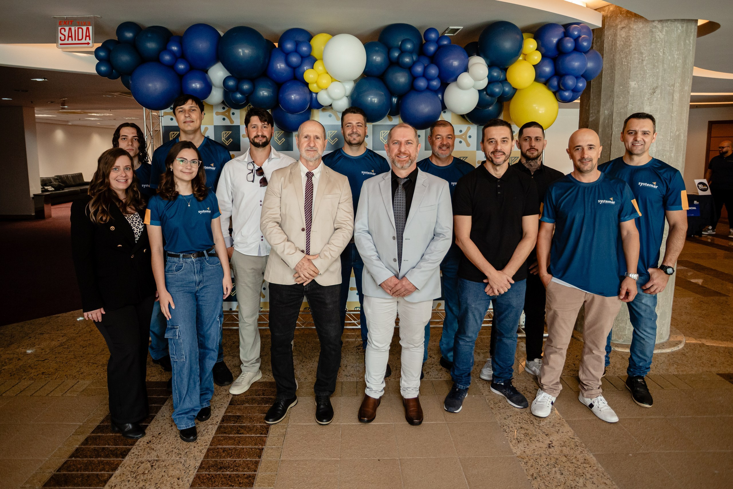 Fotografia de evento Corporativo de 30 Anos da Systemar em Balneário Camboriú