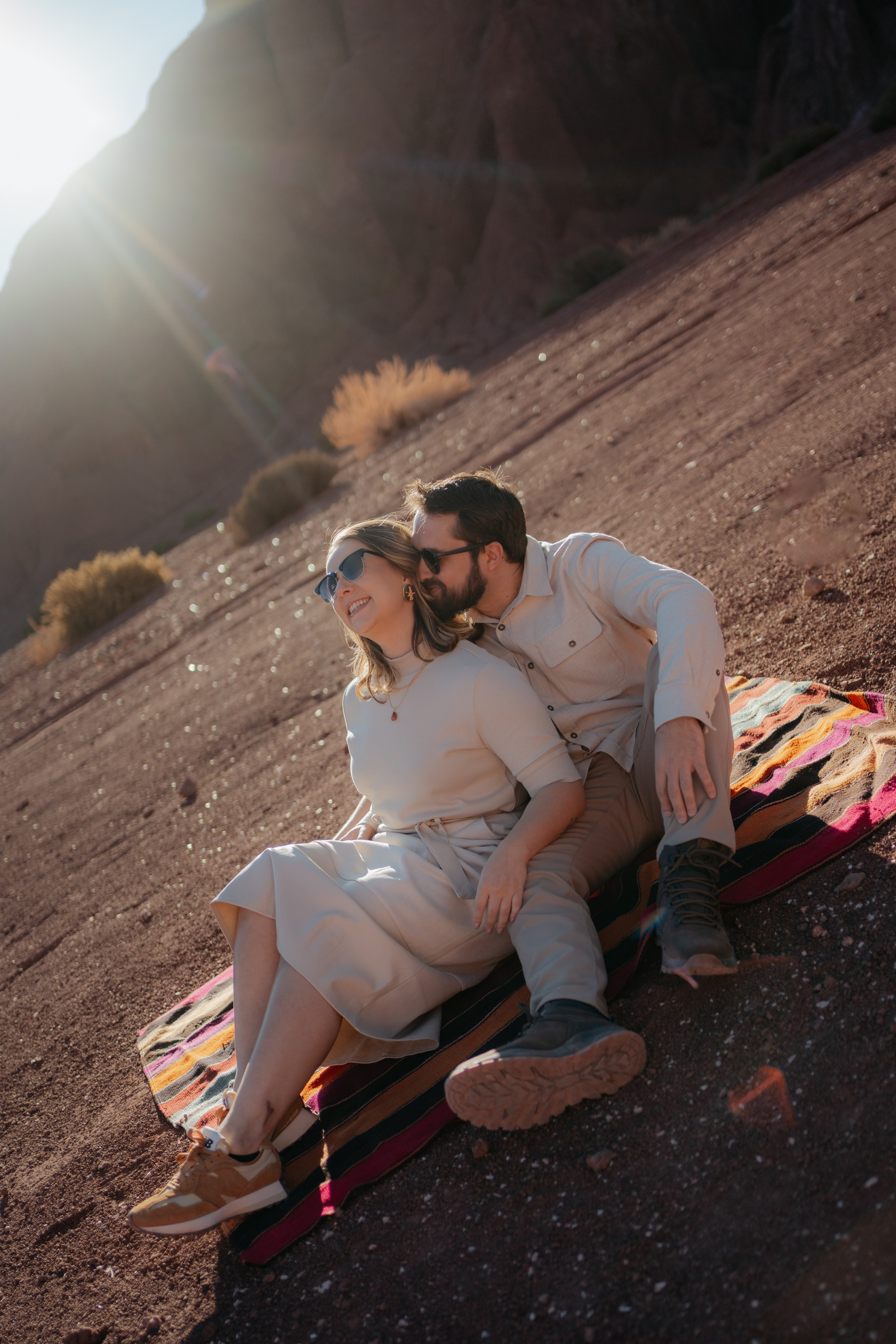 Vale do Arcoíris — Ensaio casual. Fotógrafo em San Pedro de Atacama