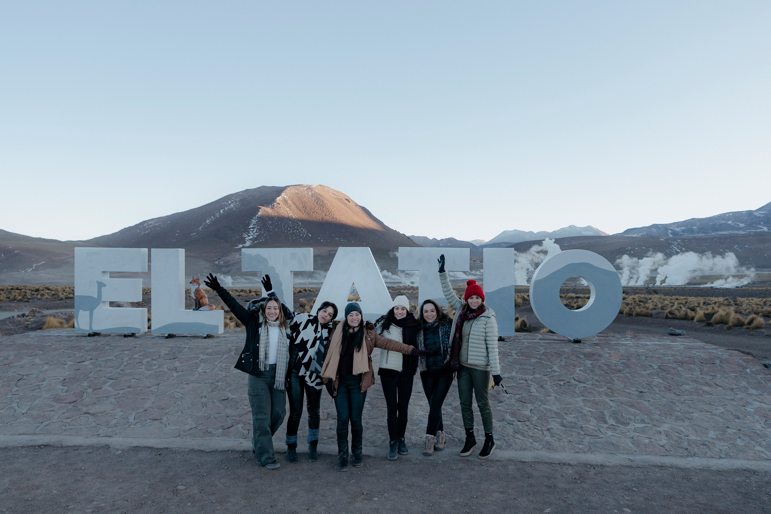 Cobertura de passeio — Geyser el Tatio. Fotógrafo em San Pedro de Atacama