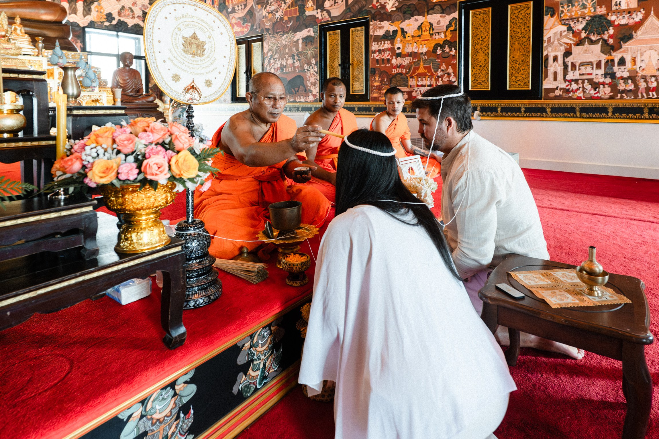 Buddhist Wedding Ceremony Koh Samui – Authentic Thai Wedding Blessing