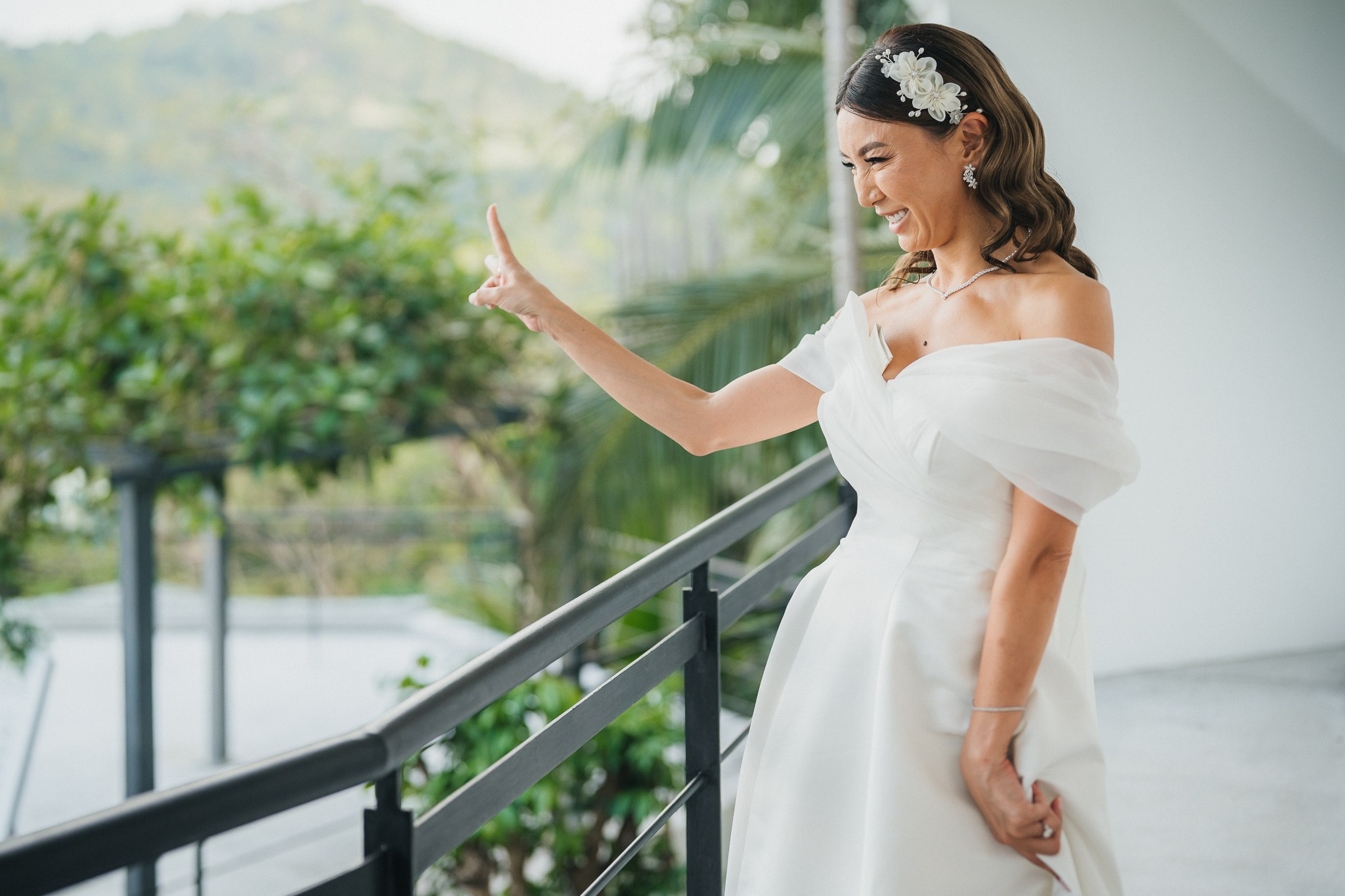 Luxury destination wedding at an exclusive villa in Koh Samui, Thailand