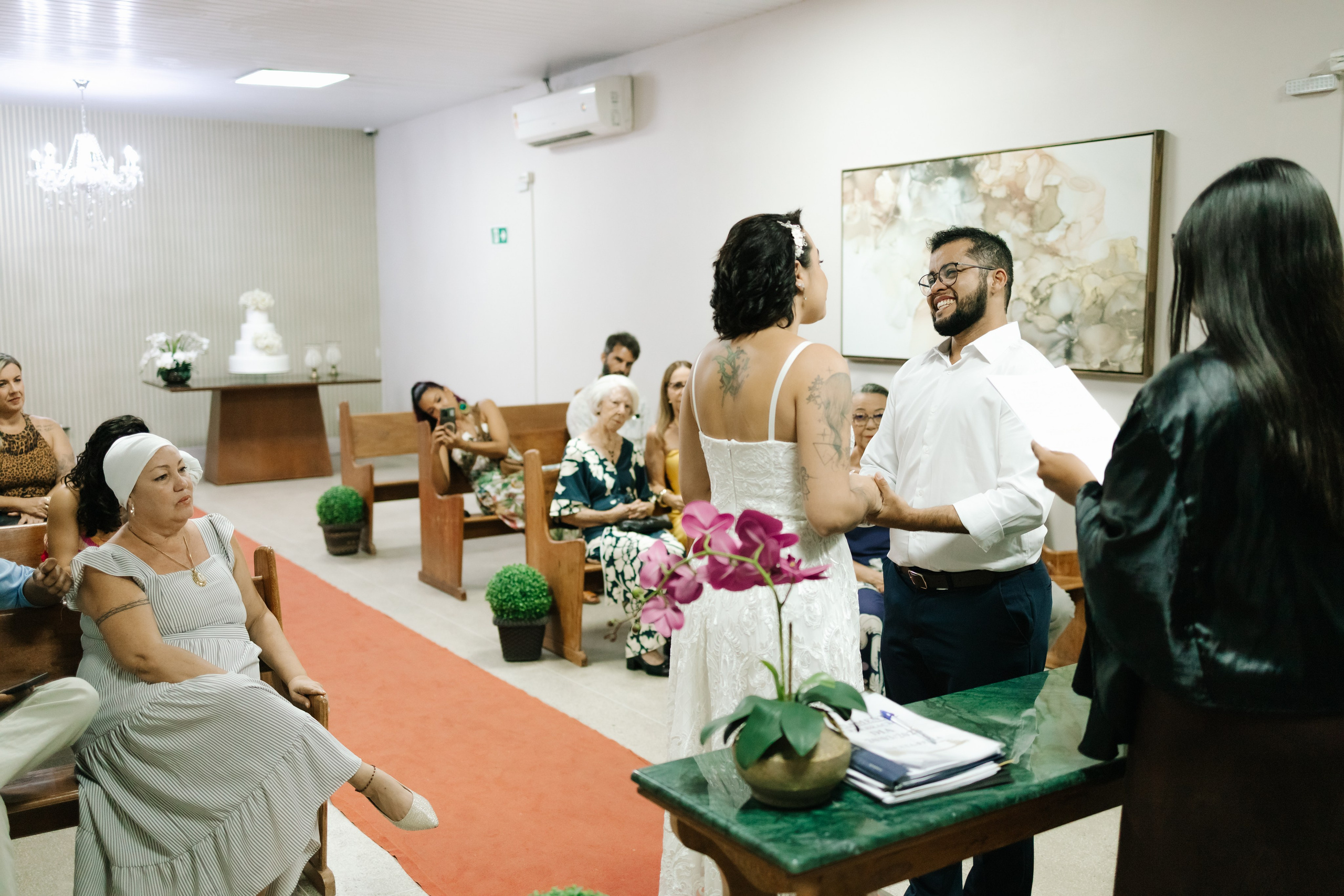 Joana & Miguel — Civil. Fotógrafo Richard Silvestre — Casamentos na Bahia