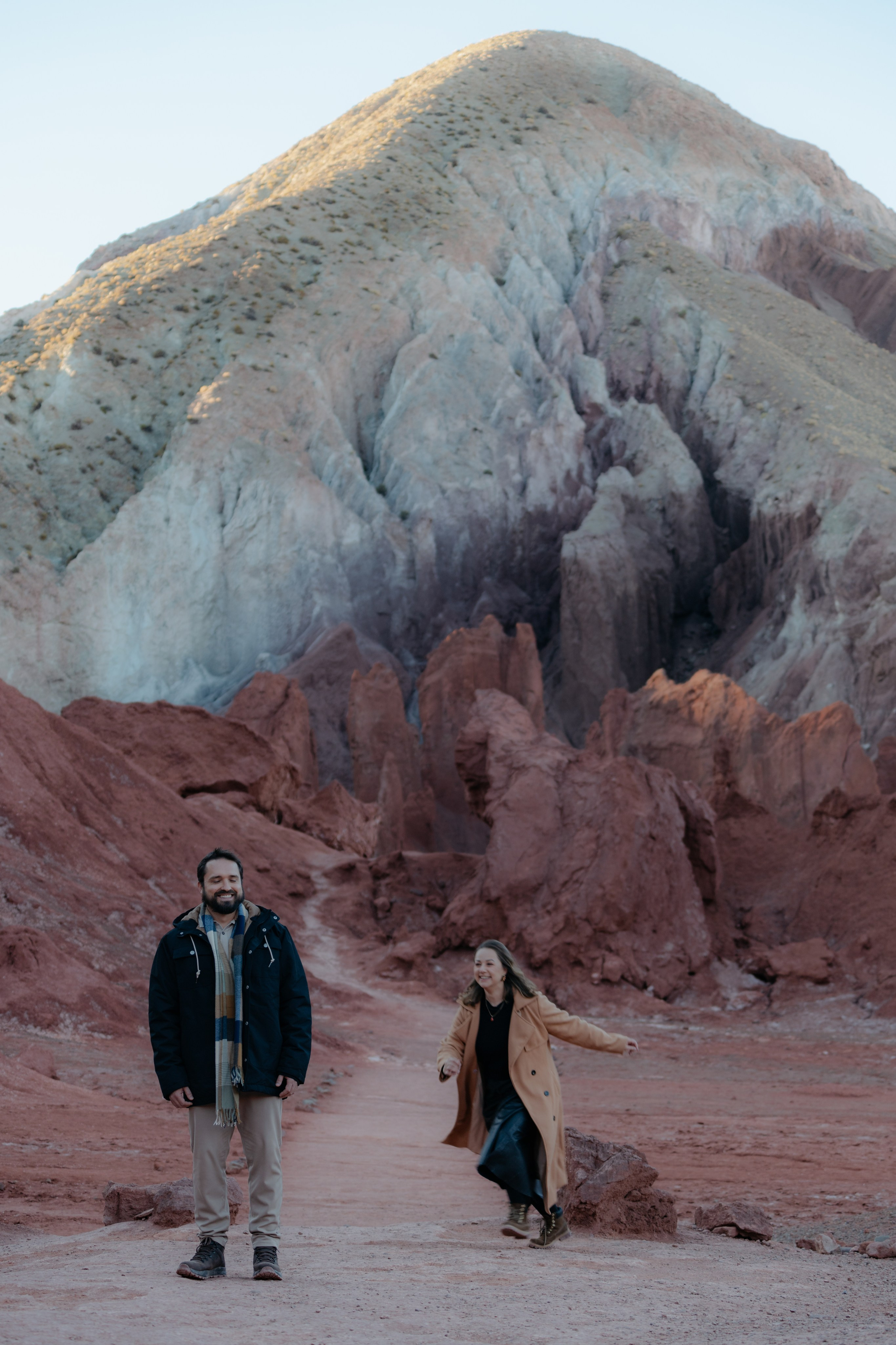Vale do Arcoíris — Ensaio casual. Fotógrafo em San Pedro de Atacama