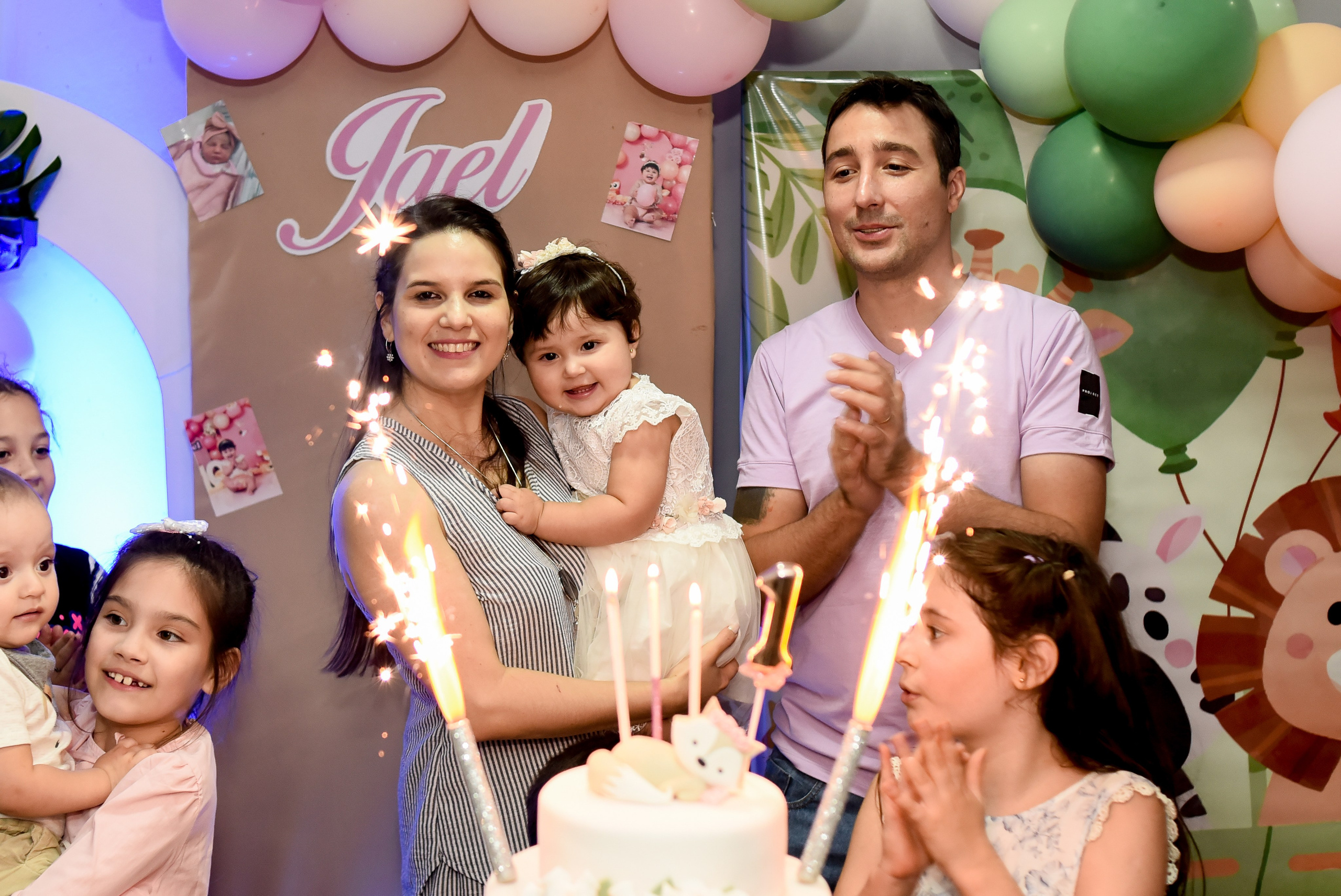 1er añito de Jael. Fotografo de casamiento en misiones y fotógrafo de familia  Posadas