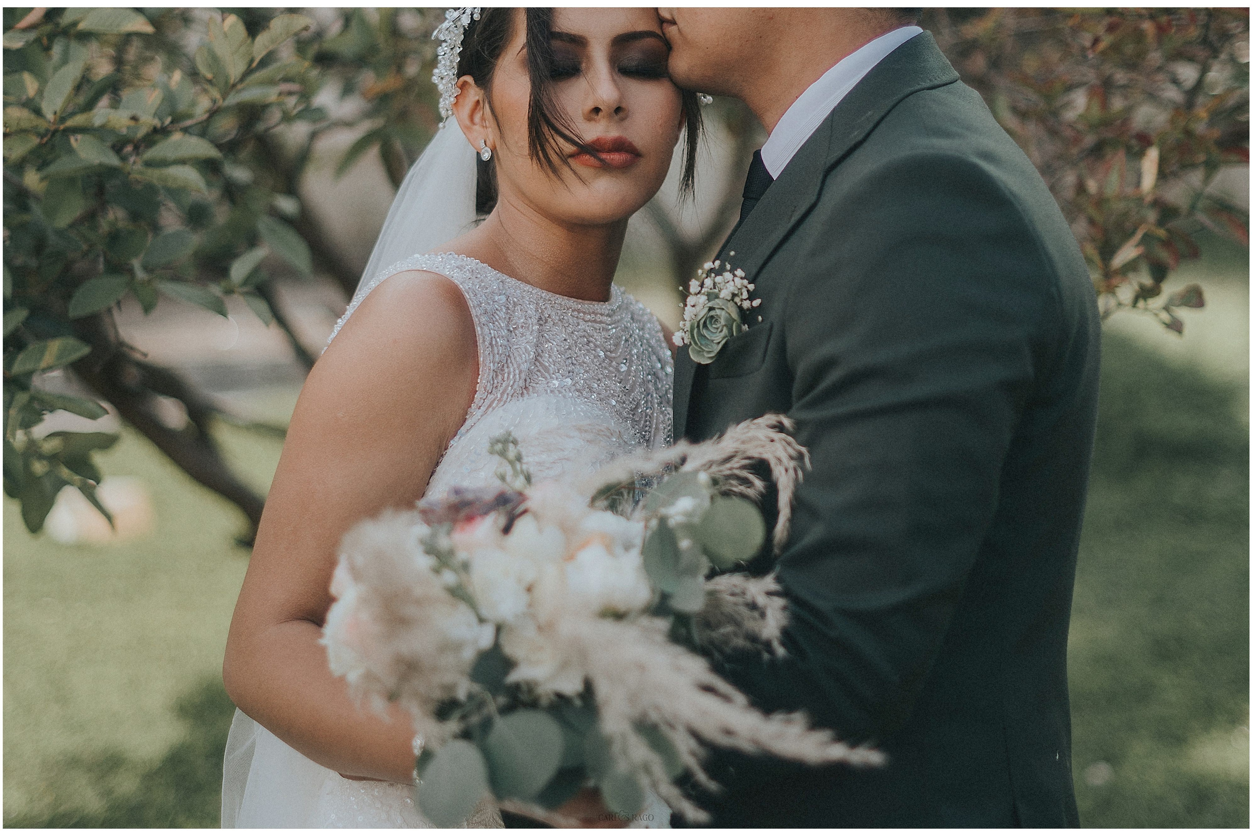 Novios en sesión al atardecer — Carlos RaGo Fotógrafo de Bodas