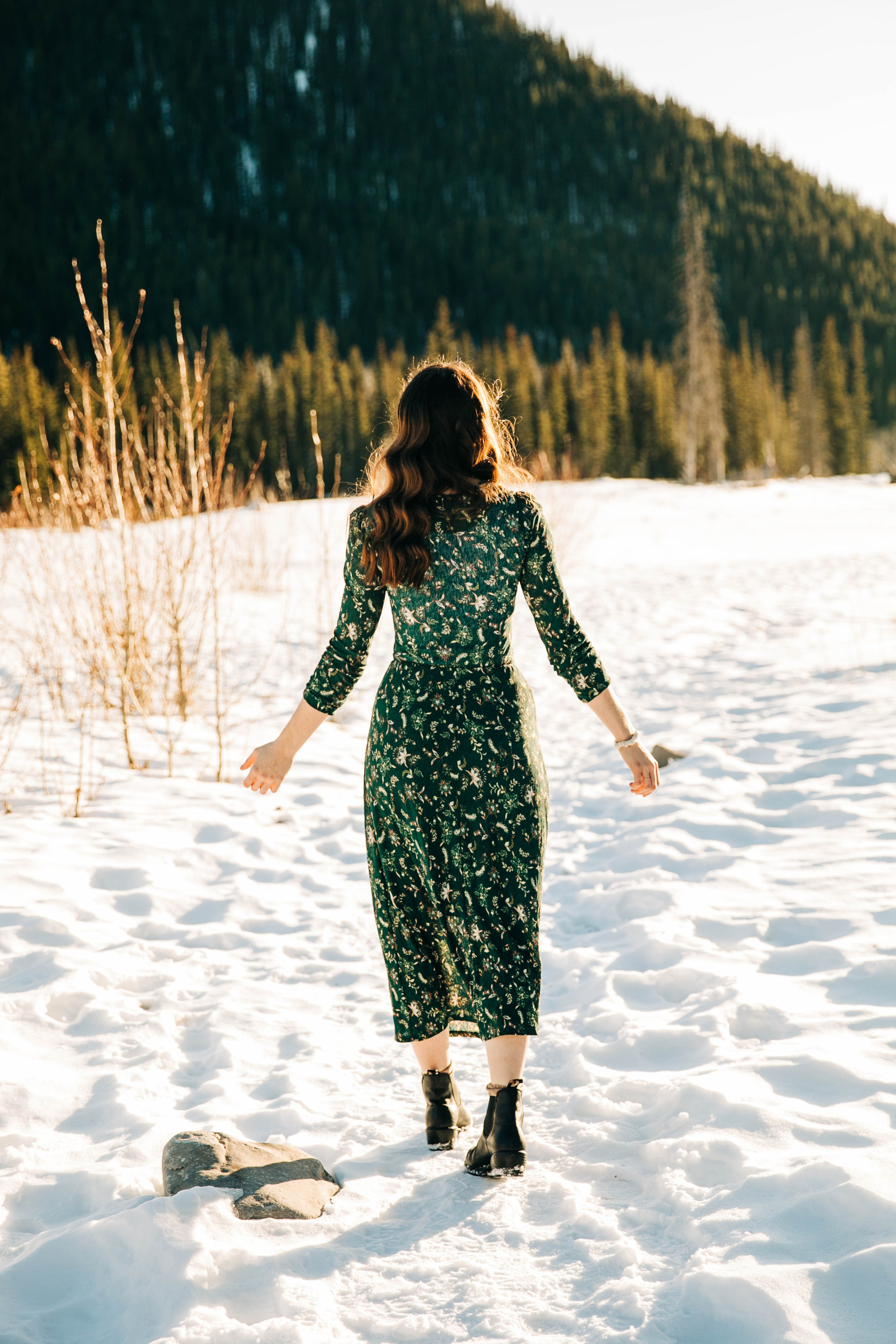 Emily Koller — Elbow Falls. Fotografía accesible en Calgary