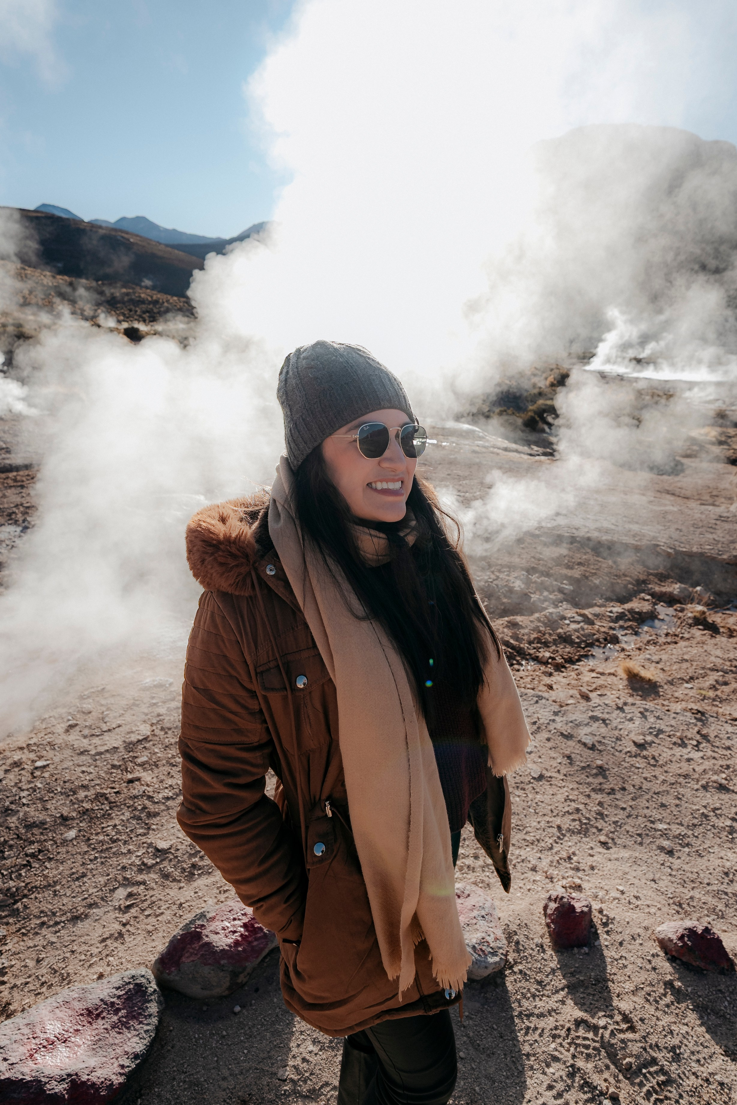 Cobertura de passeio — Geyser el Tatio. Fotógrafo em San Pedro de Atacama