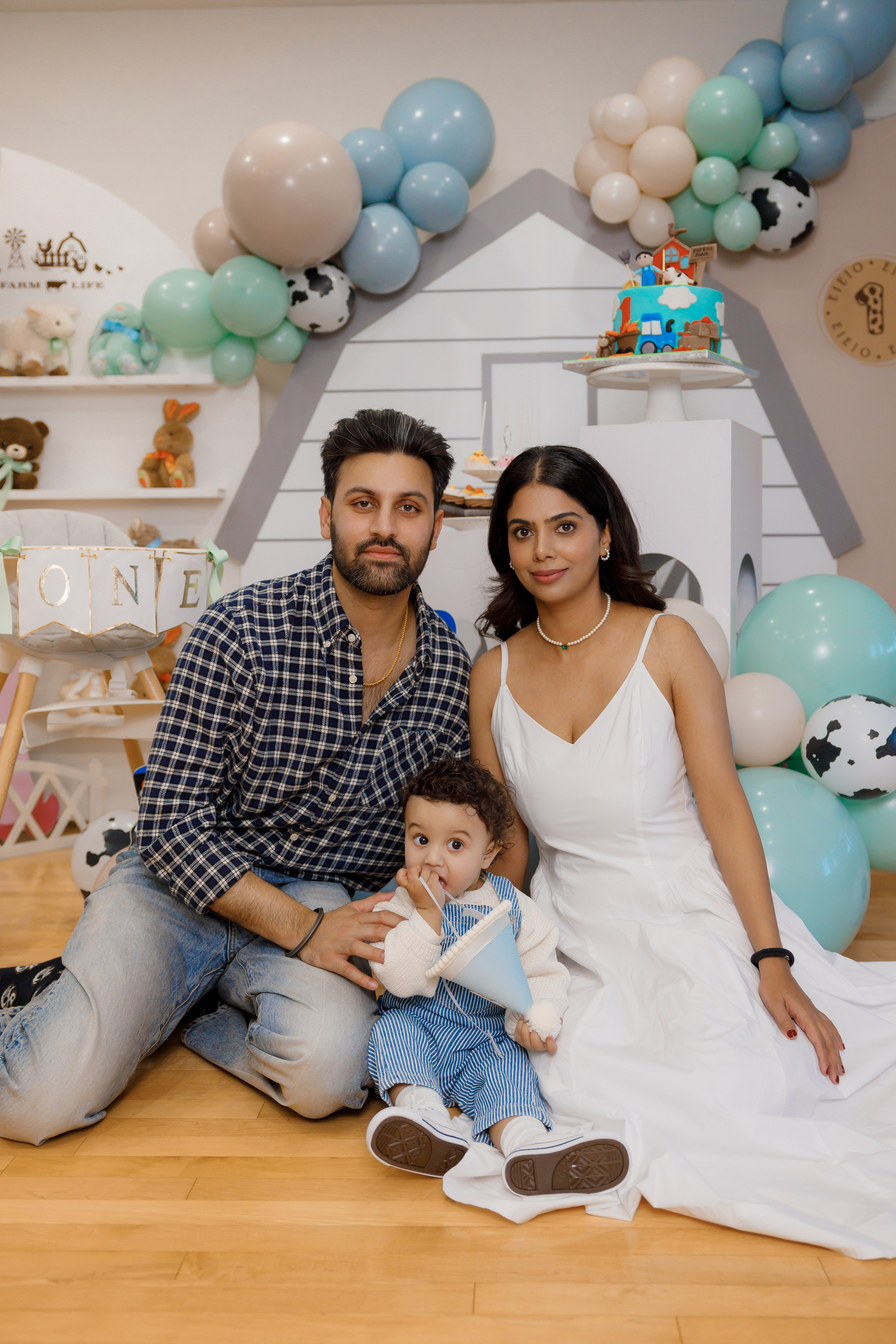 Fateh’s 1st birthday. Photographer Elvira Hryshchenko