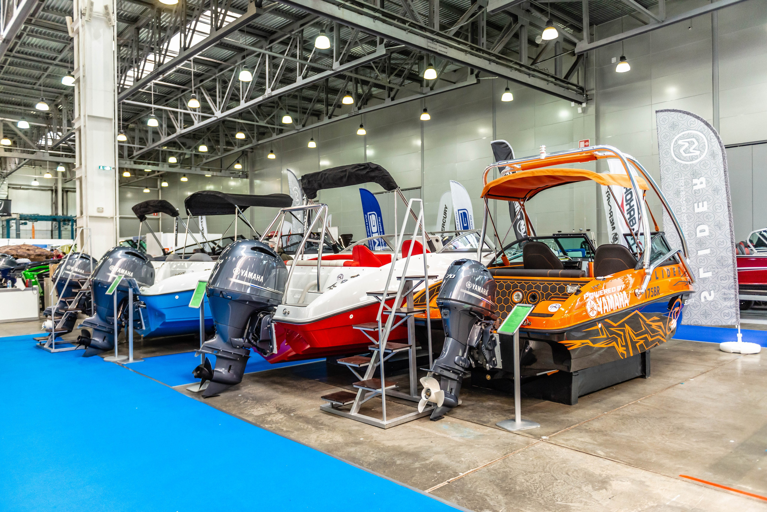 Фотосъемка лодок на Moscow Boat Show 2022. PHOTOGRAPHER QUINTANA ROO