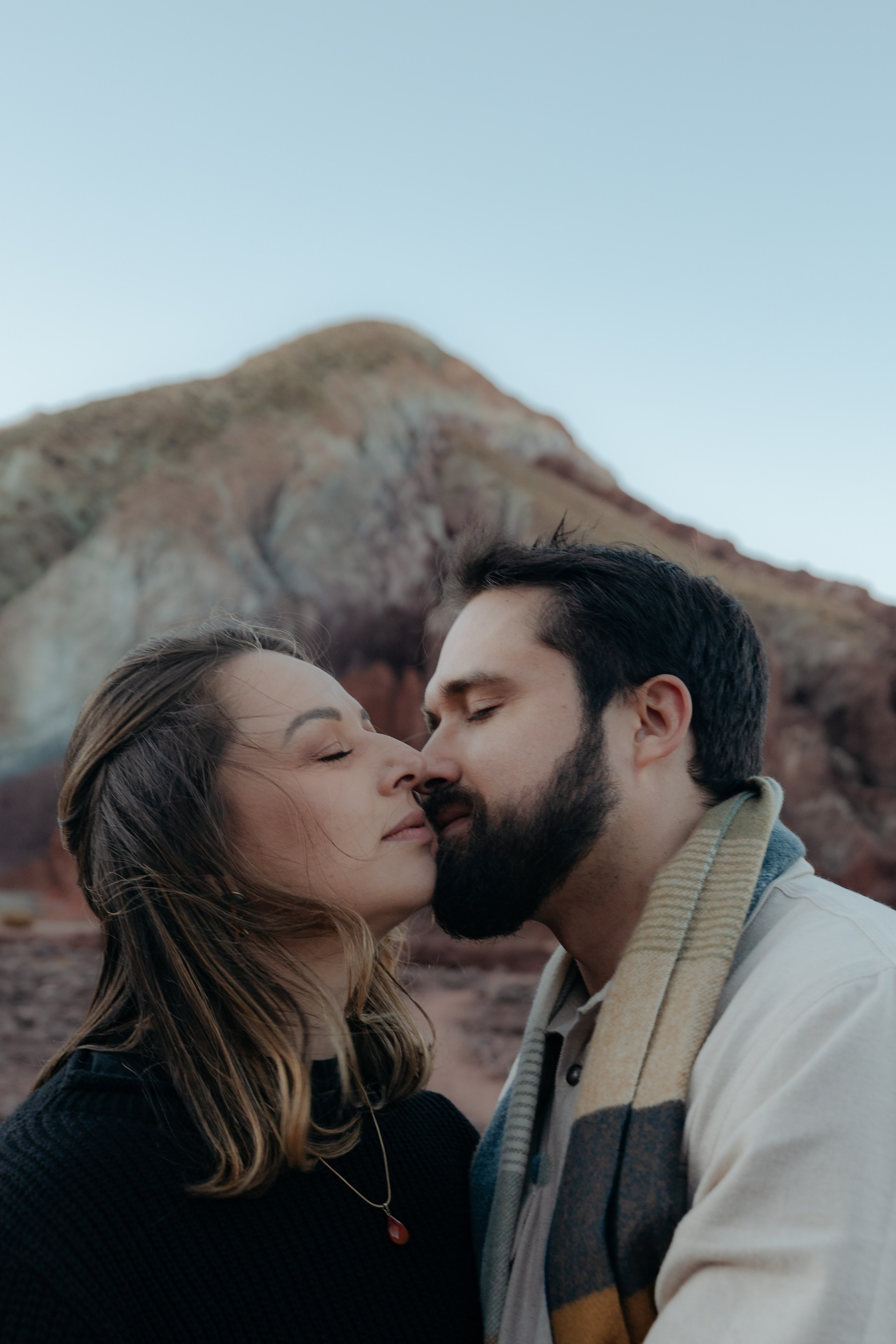 Vale do Arcoíris — Ensaio casual. Fotógrafo em San Pedro de Atacama