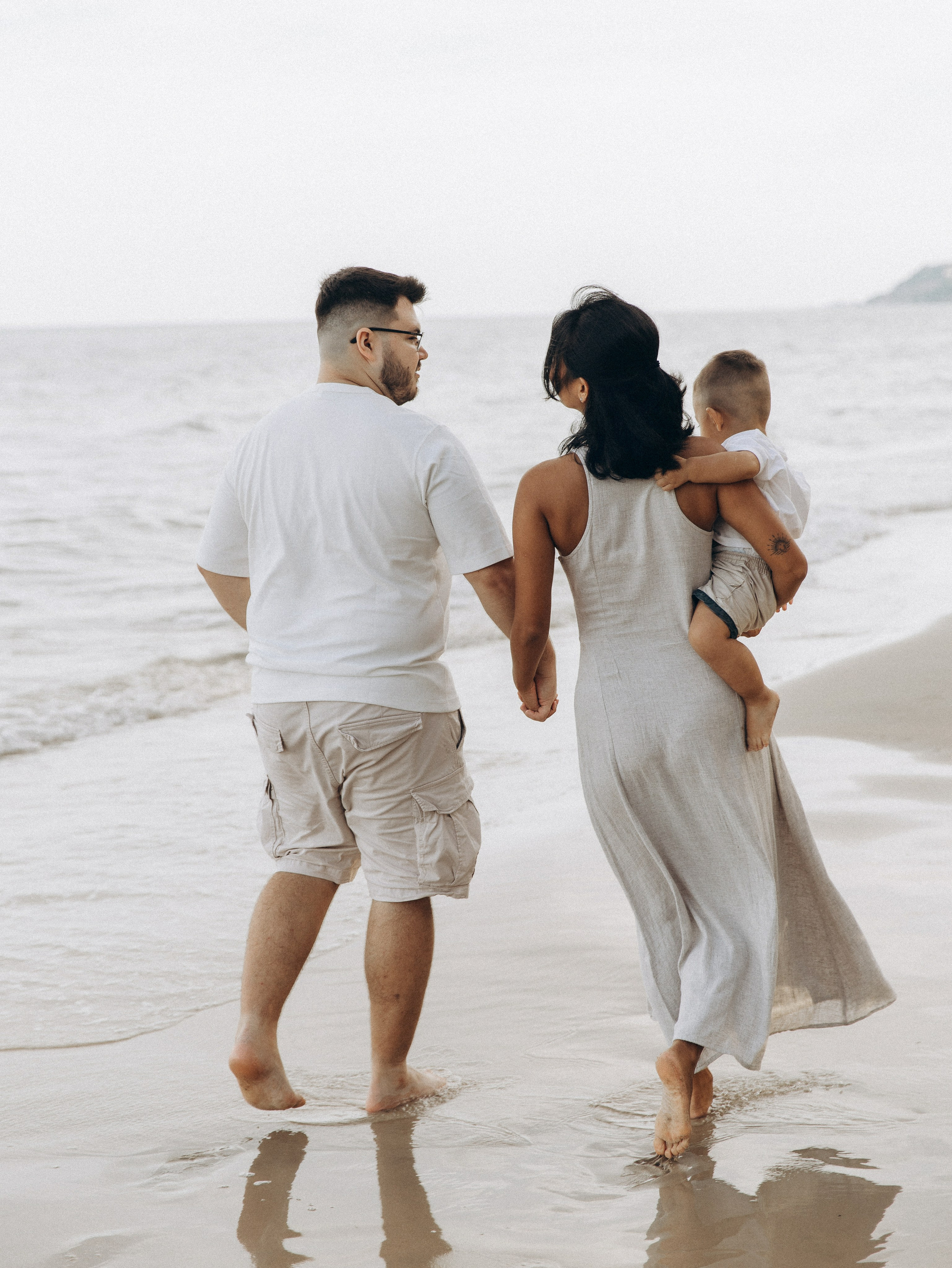 At the beach. Family and wedding photographer in Bangkok, Thailand