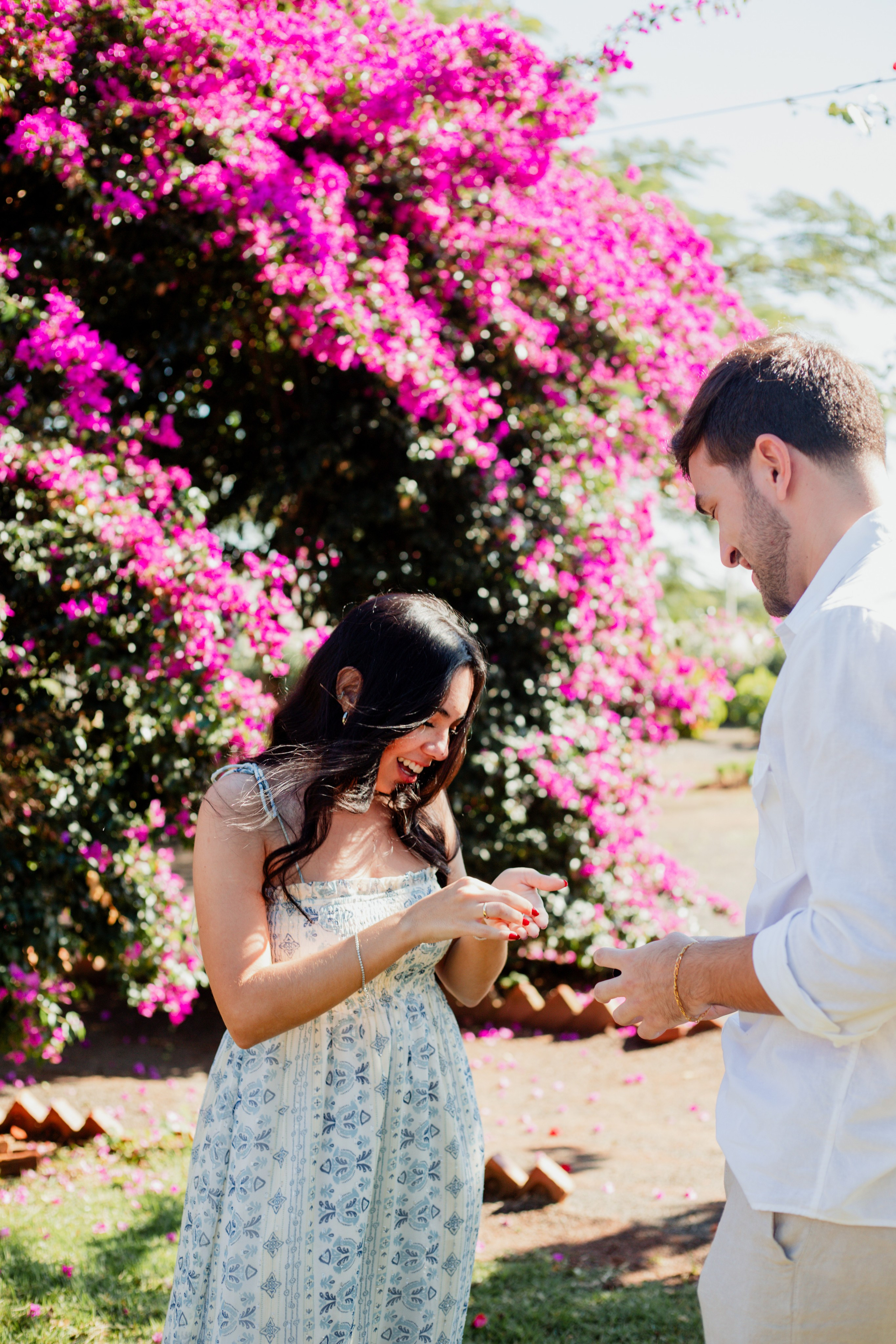 Pedido de Casamento e Pré-Wedding em Holambra | Joyce Maria Fotografia. Joyce Maria Fotografia | Fotógrafa em Holambra