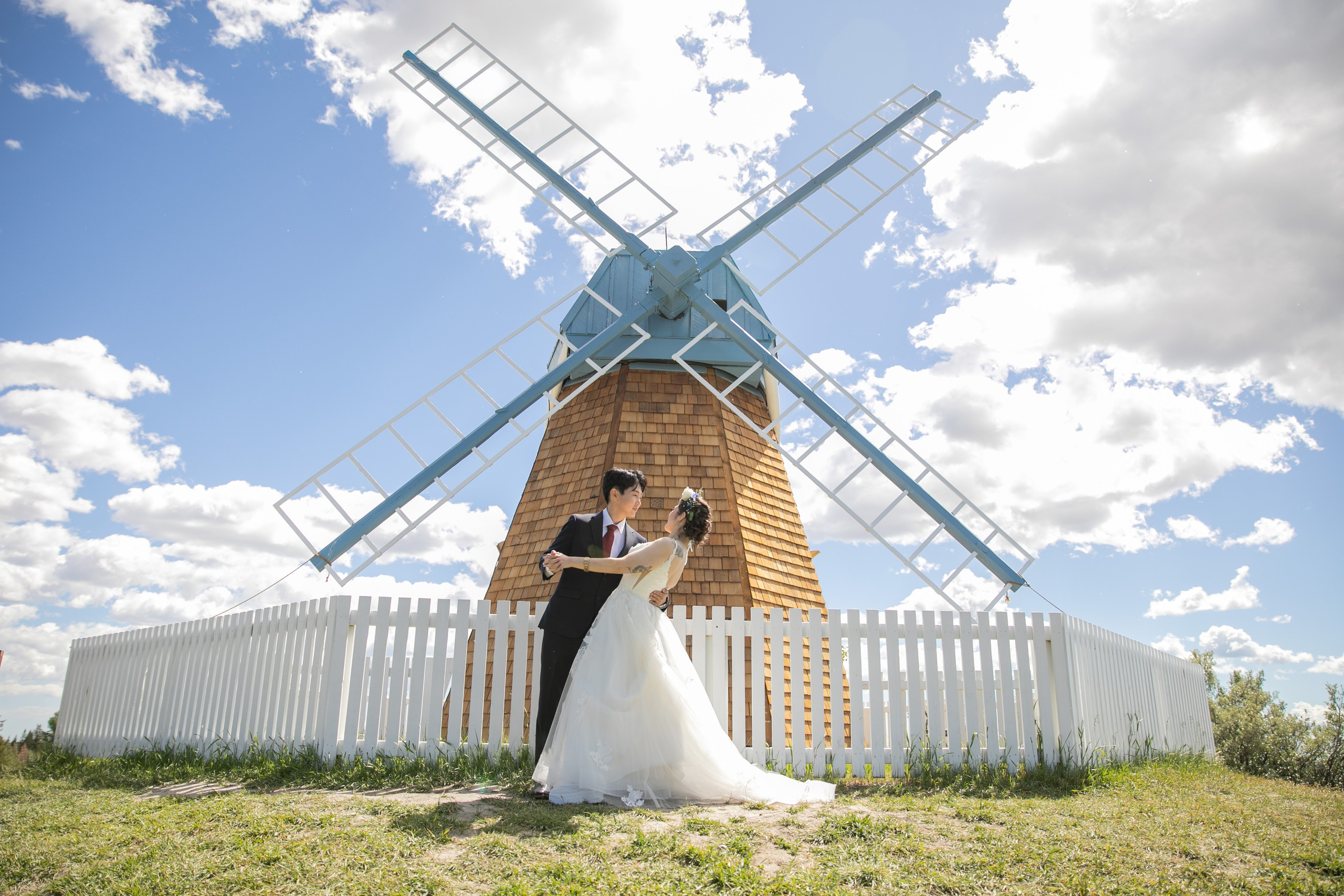 Debbie & Vince Wedding. Fotografía accesible en Calgary