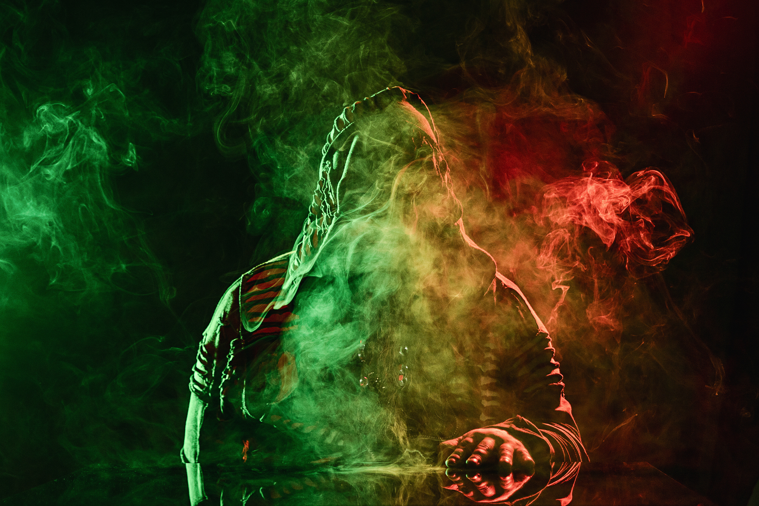 Smoke. Portrait Photographer Spruce Grove & Edmonton | Dimitri Studio