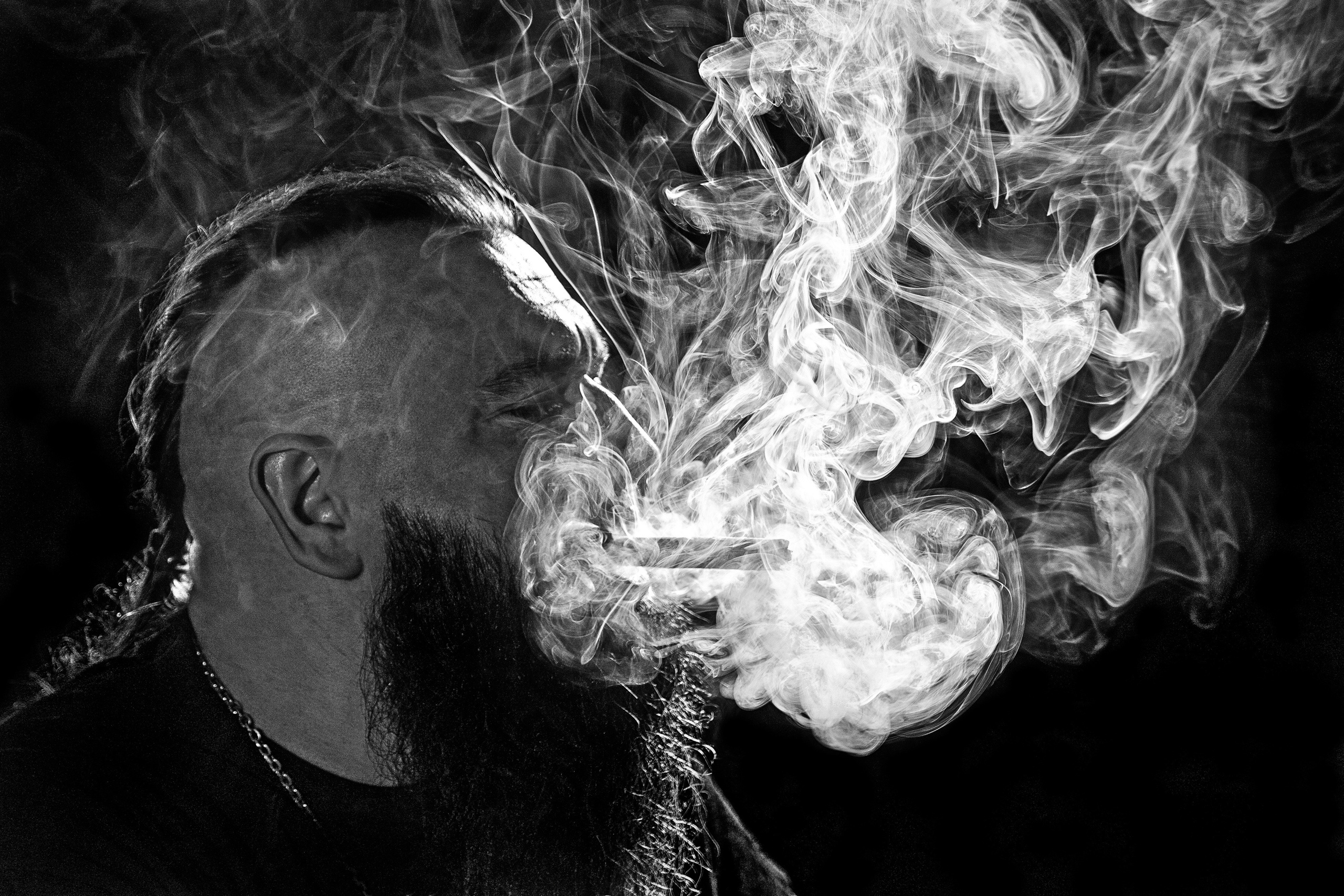 Smoke. Portrait Photographer Spruce Grove & Edmonton | Dimitri Studio