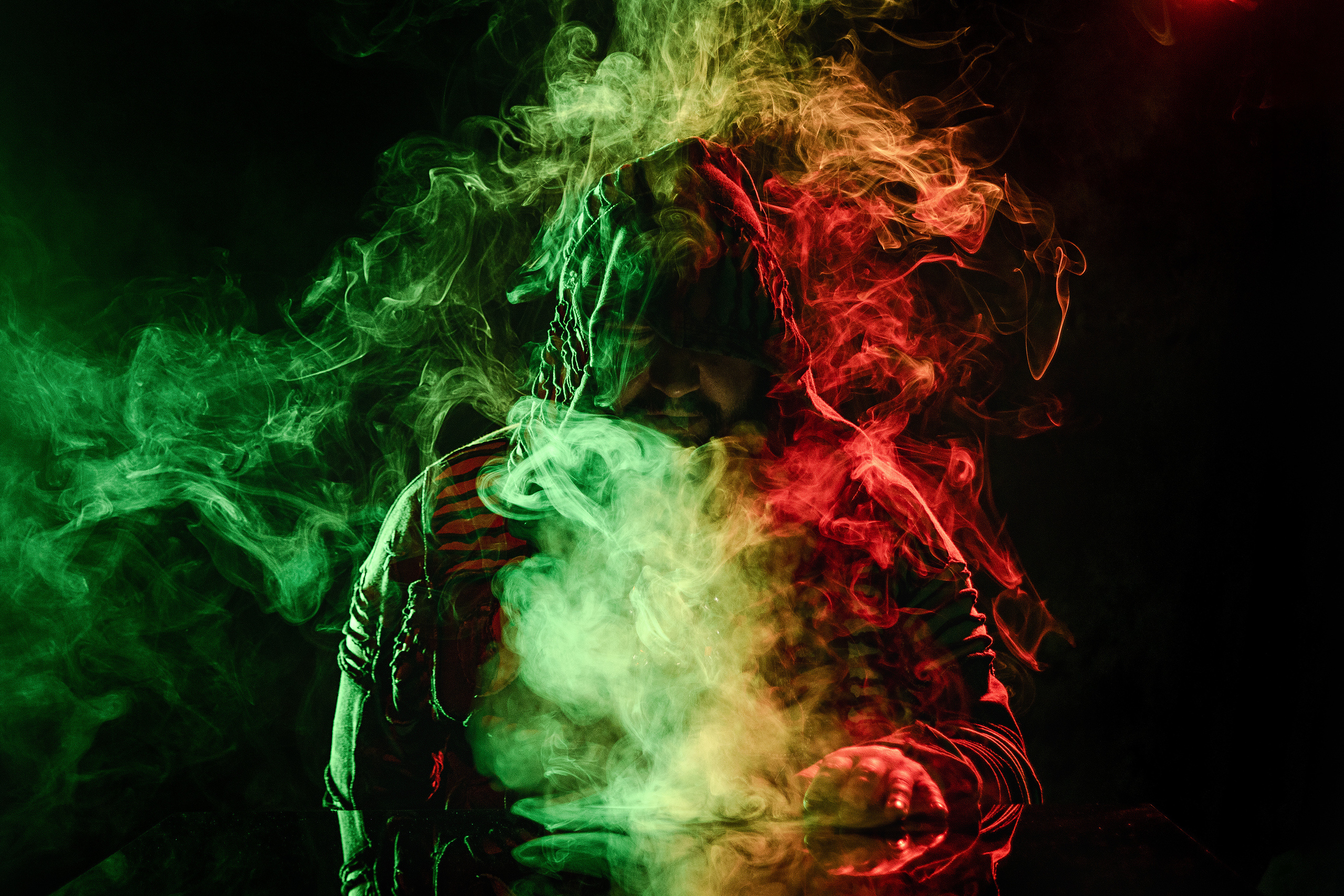 Smoke. Portrait Photographer Spruce Grove & Edmonton | Dimitri Studio