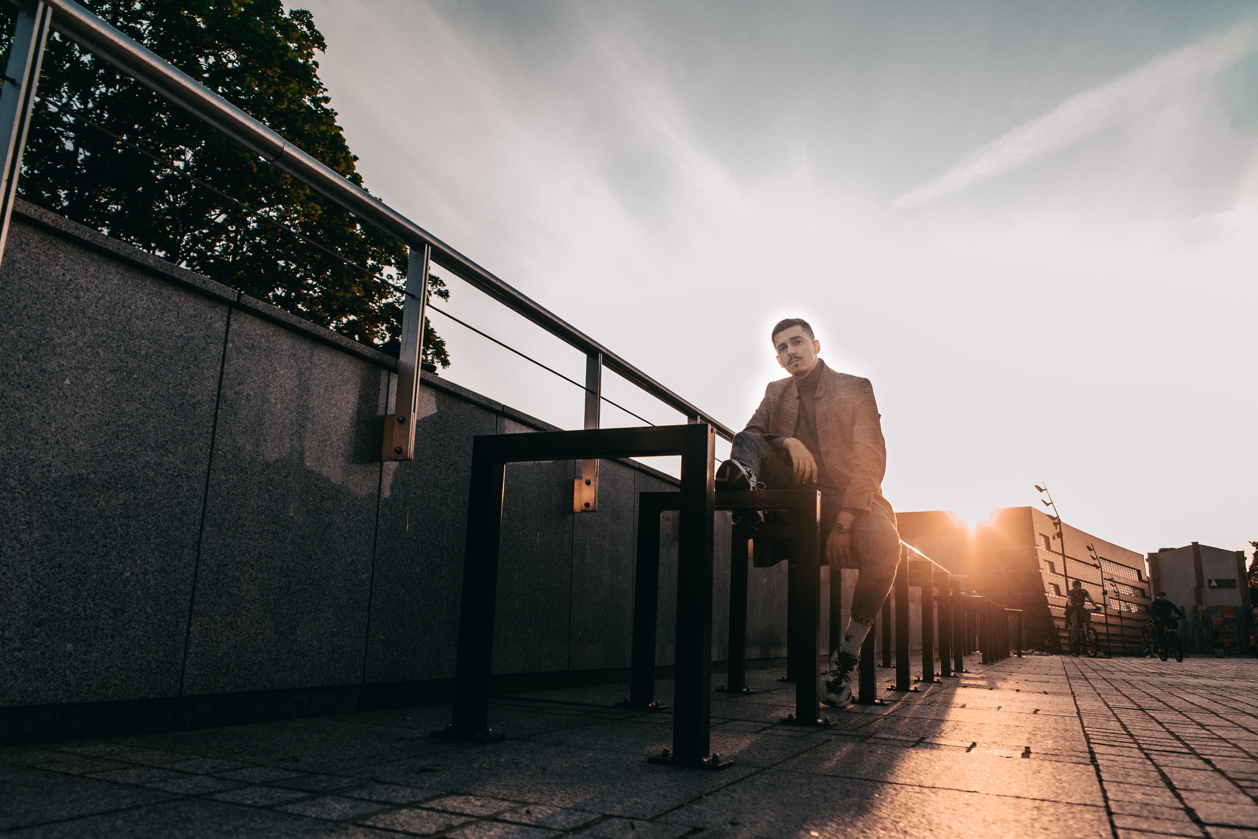 Male Outdoor Portrait Session Edmonton | Dimitri Studio