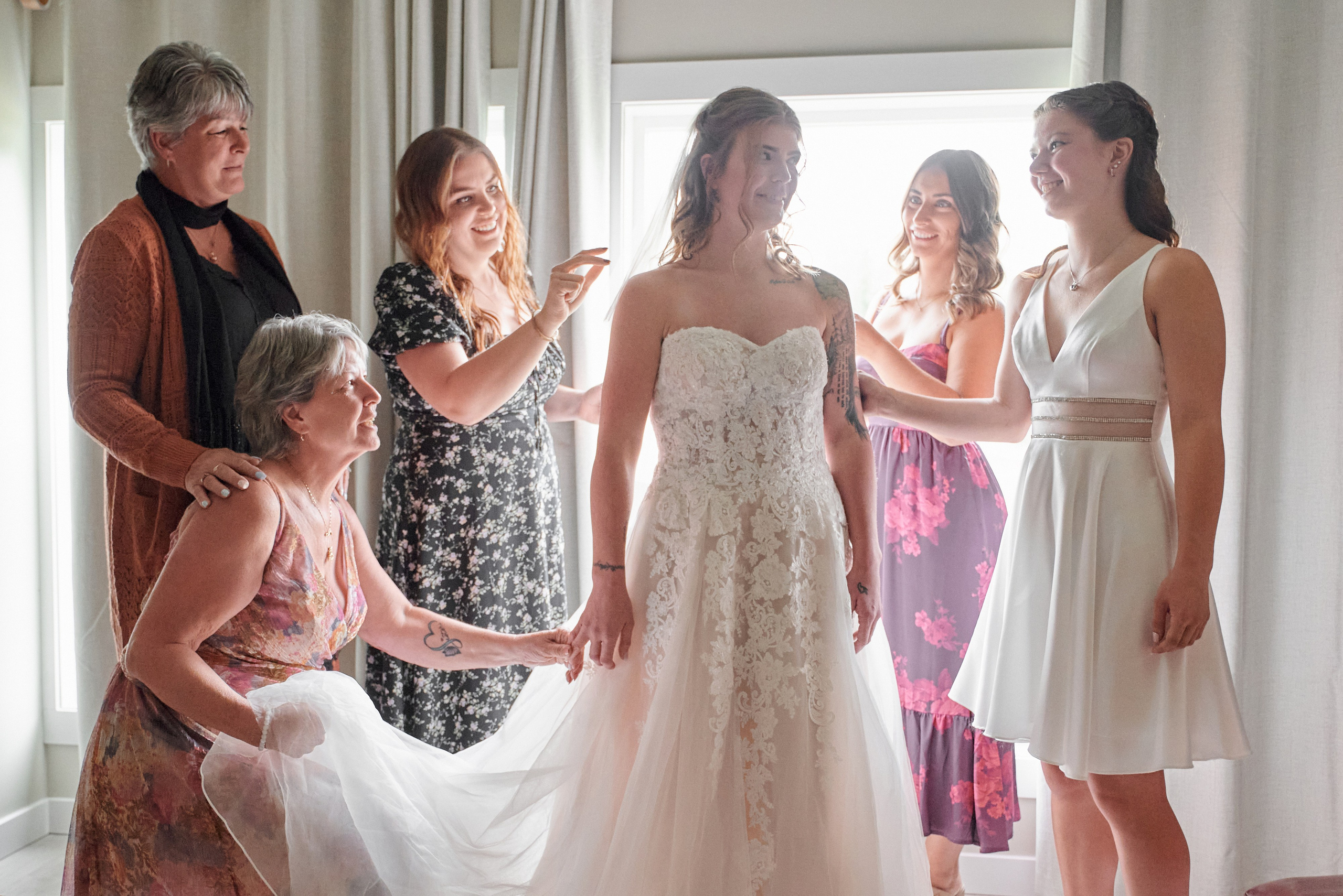 Wedding in Kananaskis Park. Wedding photography and videography team