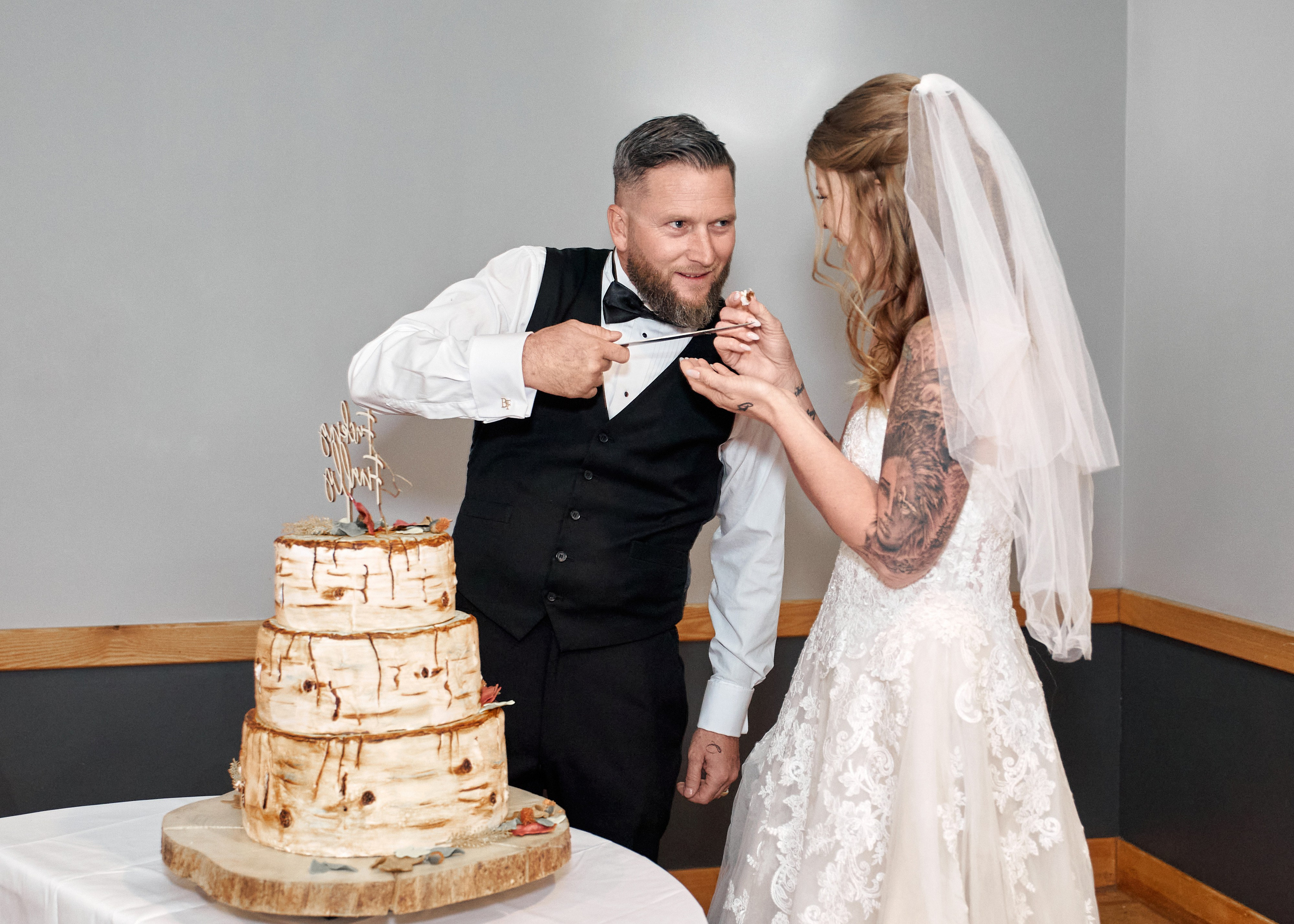 Wedding in Kananaskis Park. Wedding photography and videography team