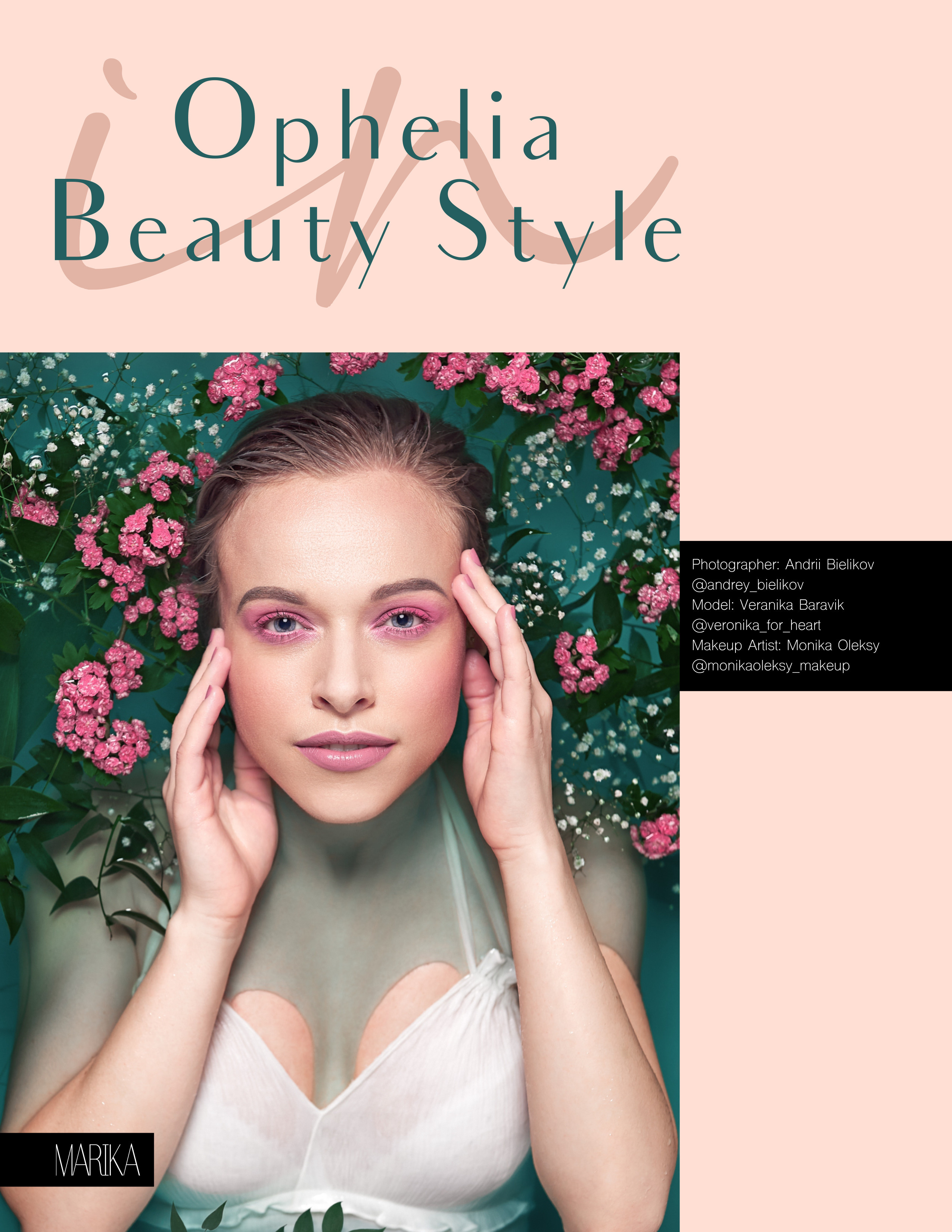 Publication in the magazine. Wedding photography and videography team