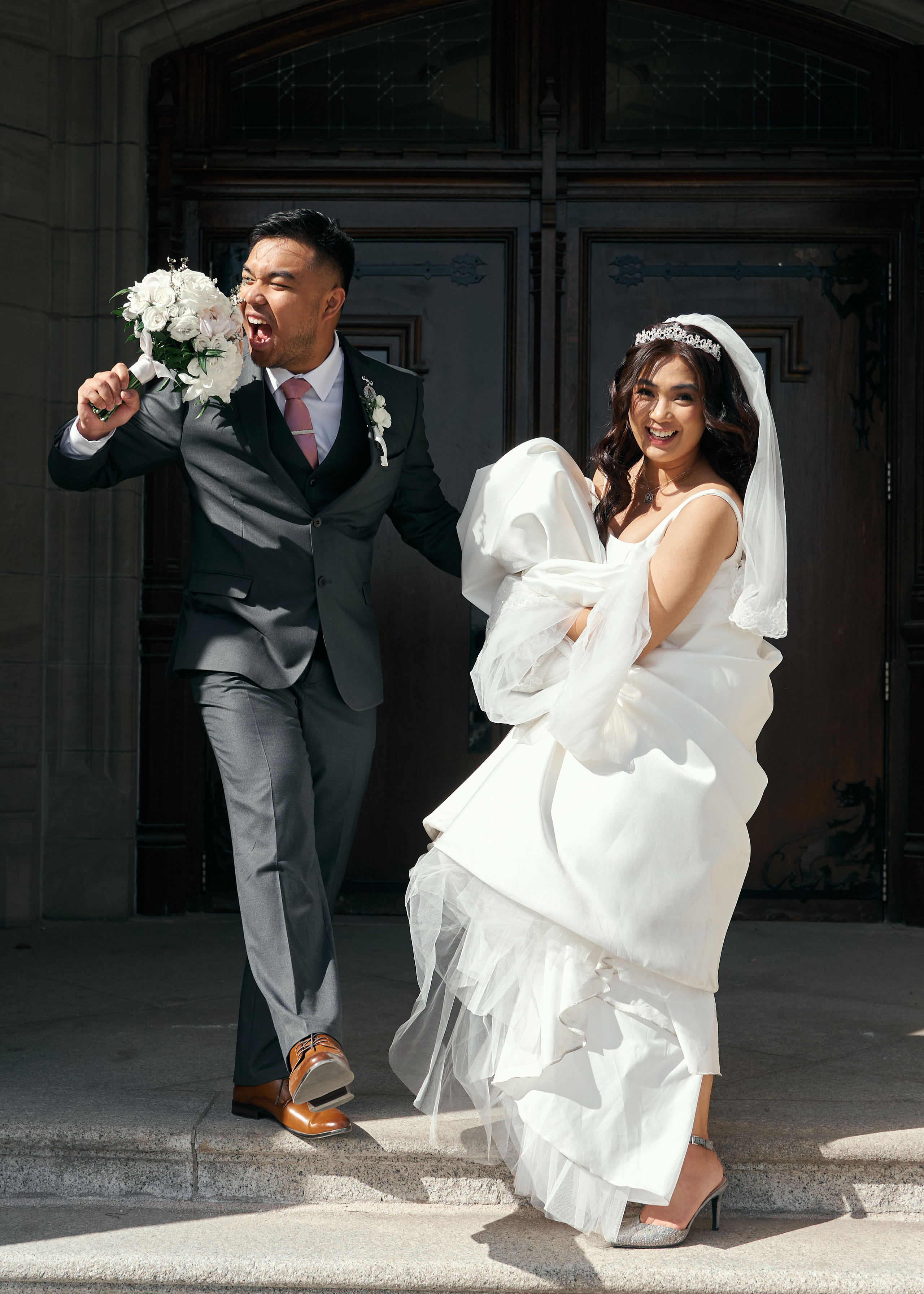 Wedding in Calgary. Wedding photography and videography team