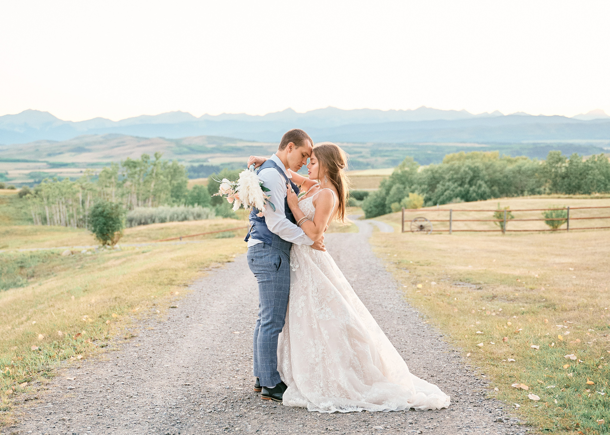 Gregory and Victoria’s western style wedding. Wedding photography and videography team