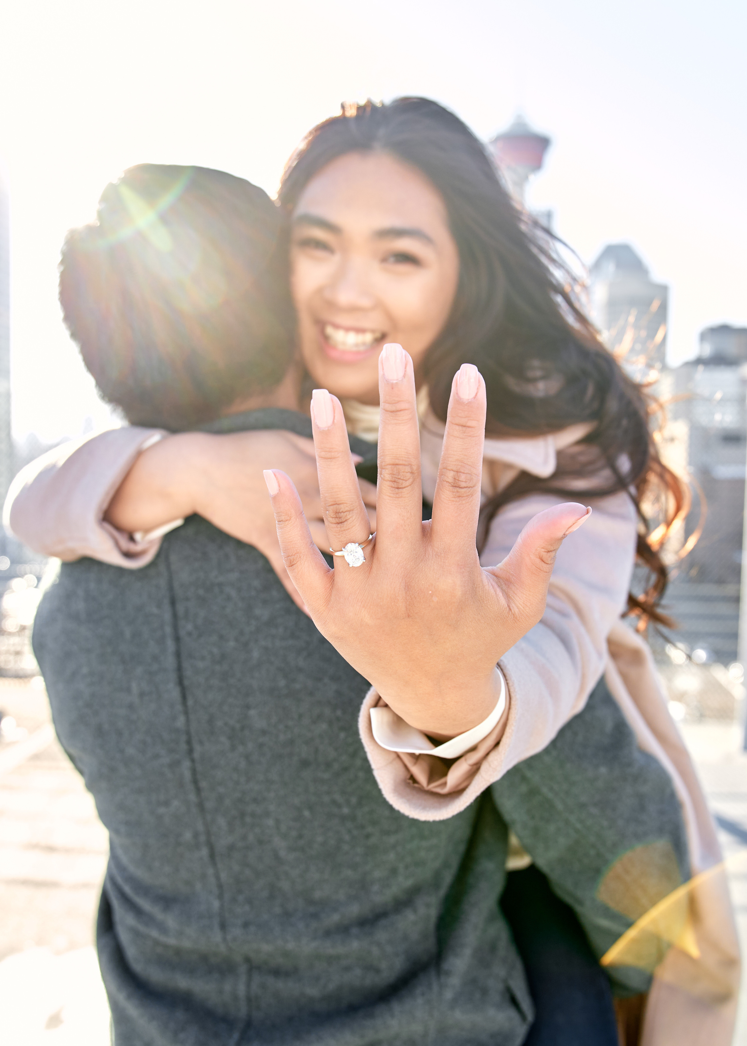 Engagement photoshoot in Calgary. Wedding photography and videography team