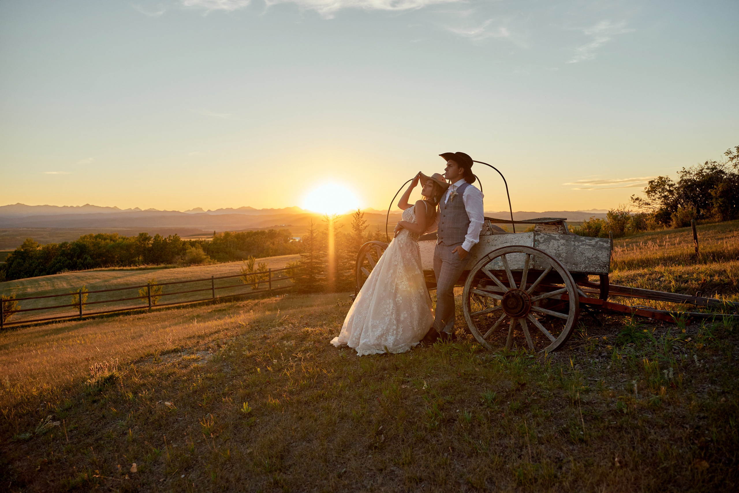 Wedding photography and videography team