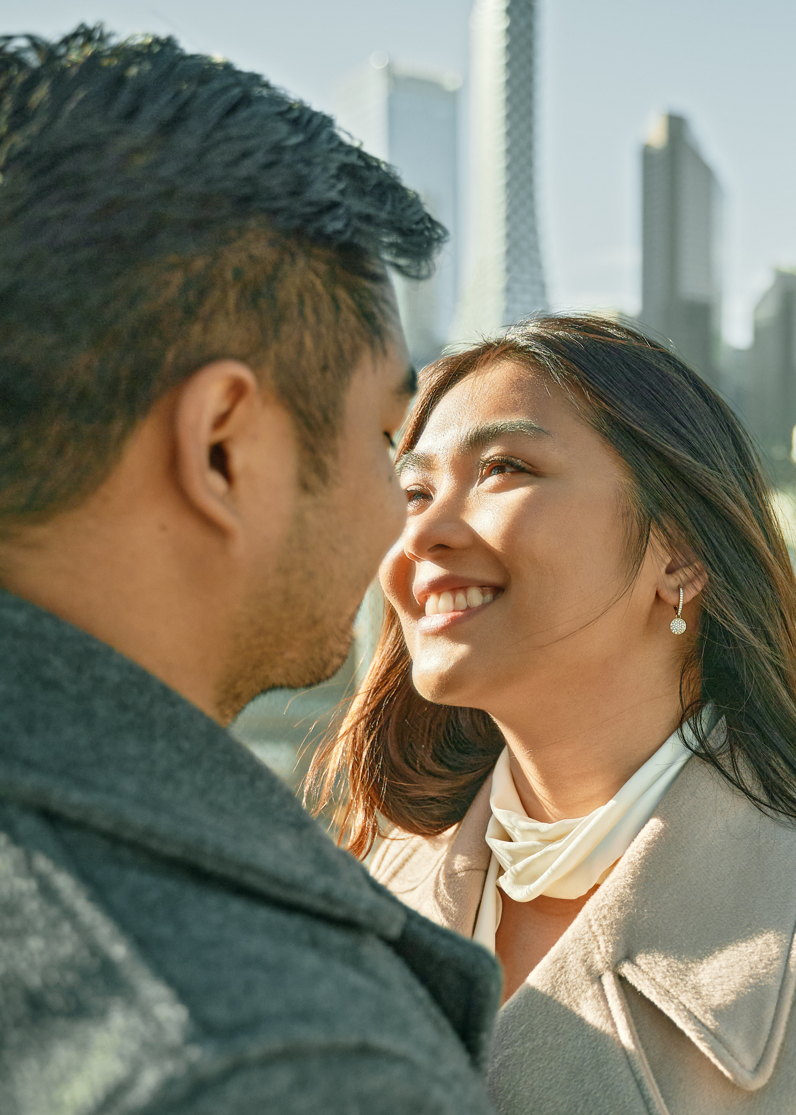 Engagement photoshoot in Calgary. Wedding photography and videography team