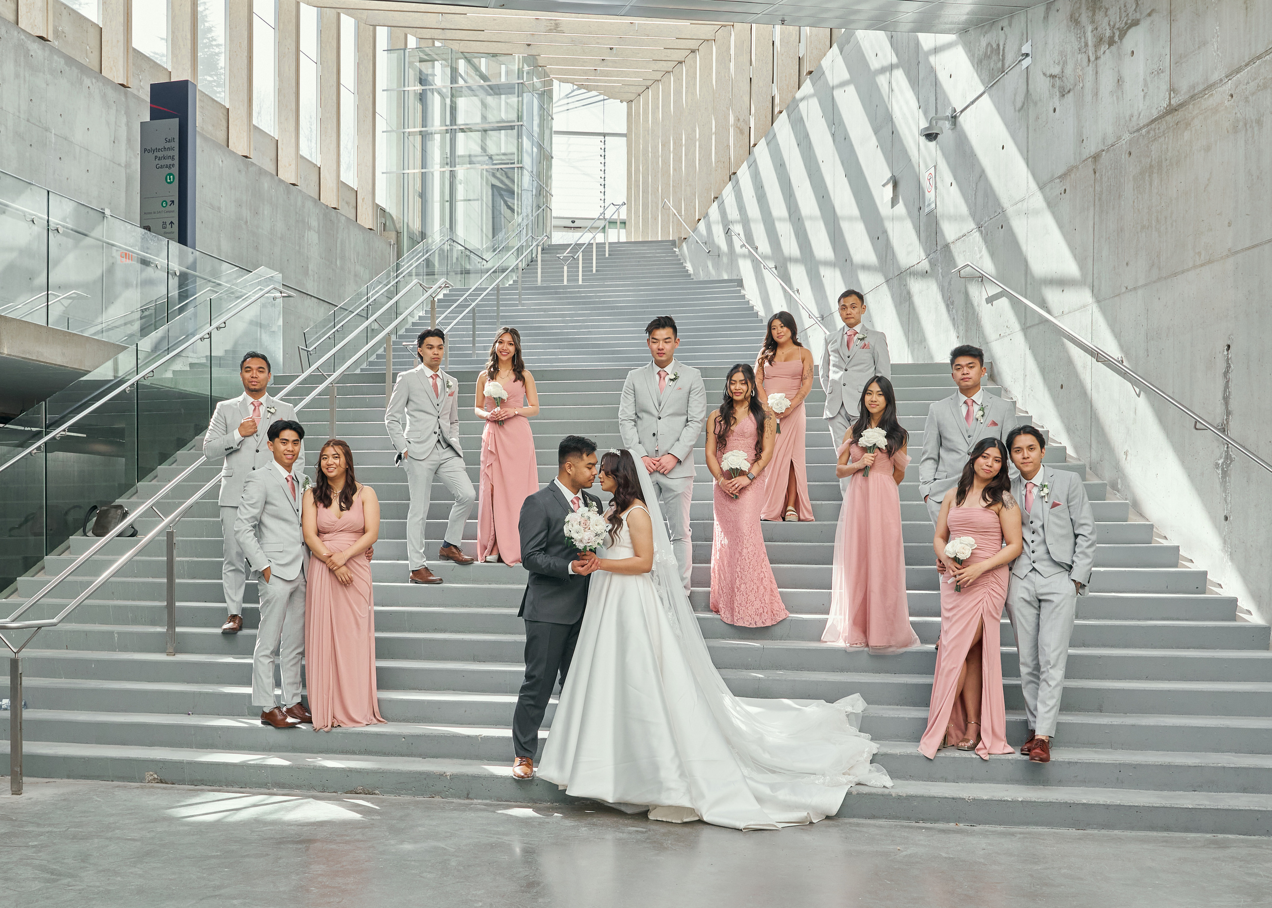 Wedding in Calgary. Wedding photography and videography team