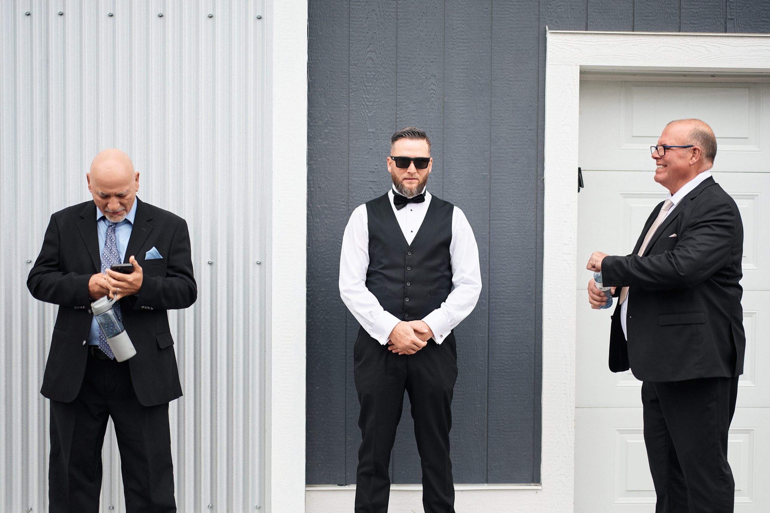 Wedding in Kananaskis Park. Wedding photography and videography team