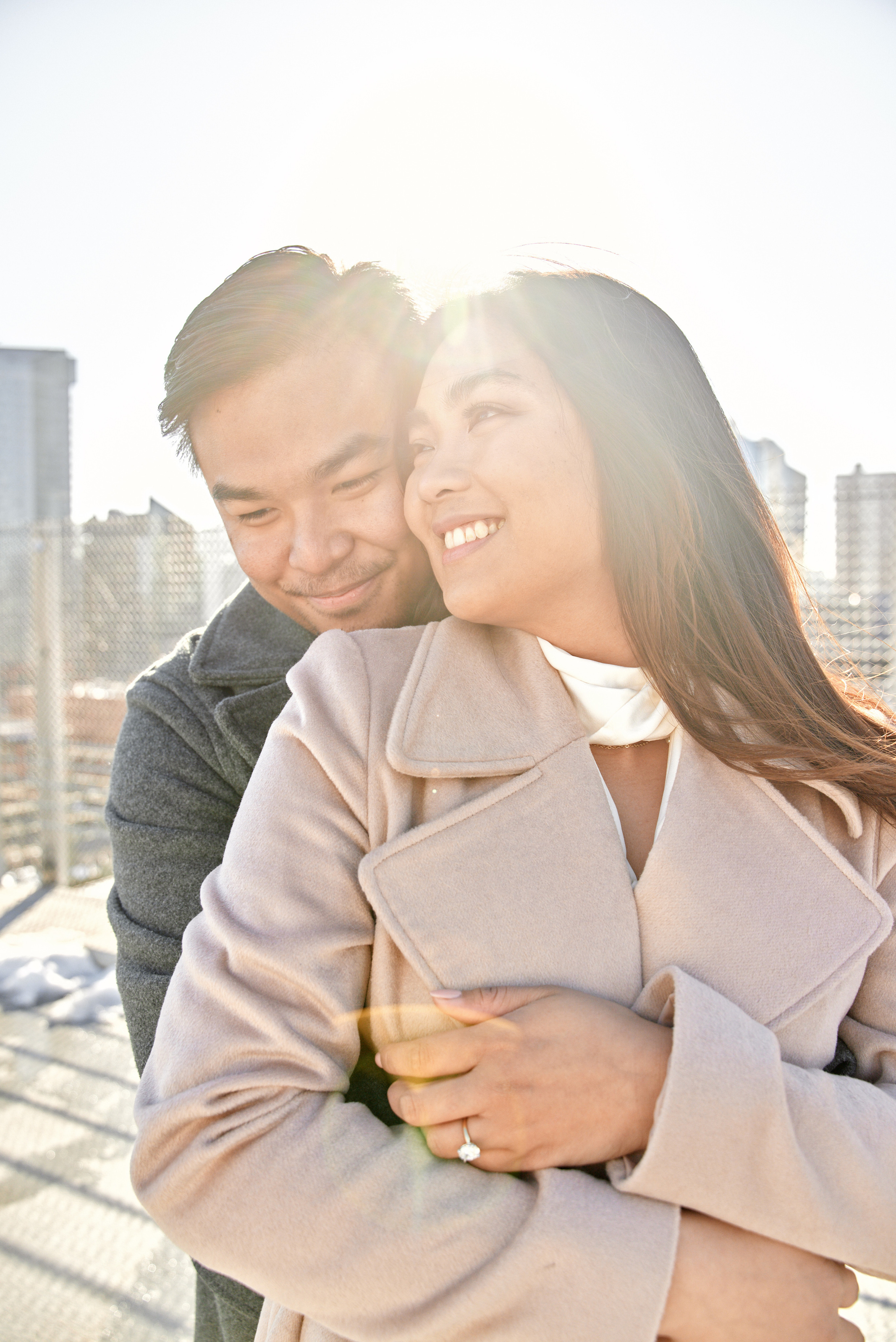 Engagement photoshoot in Calgary. Wedding photography and videography team