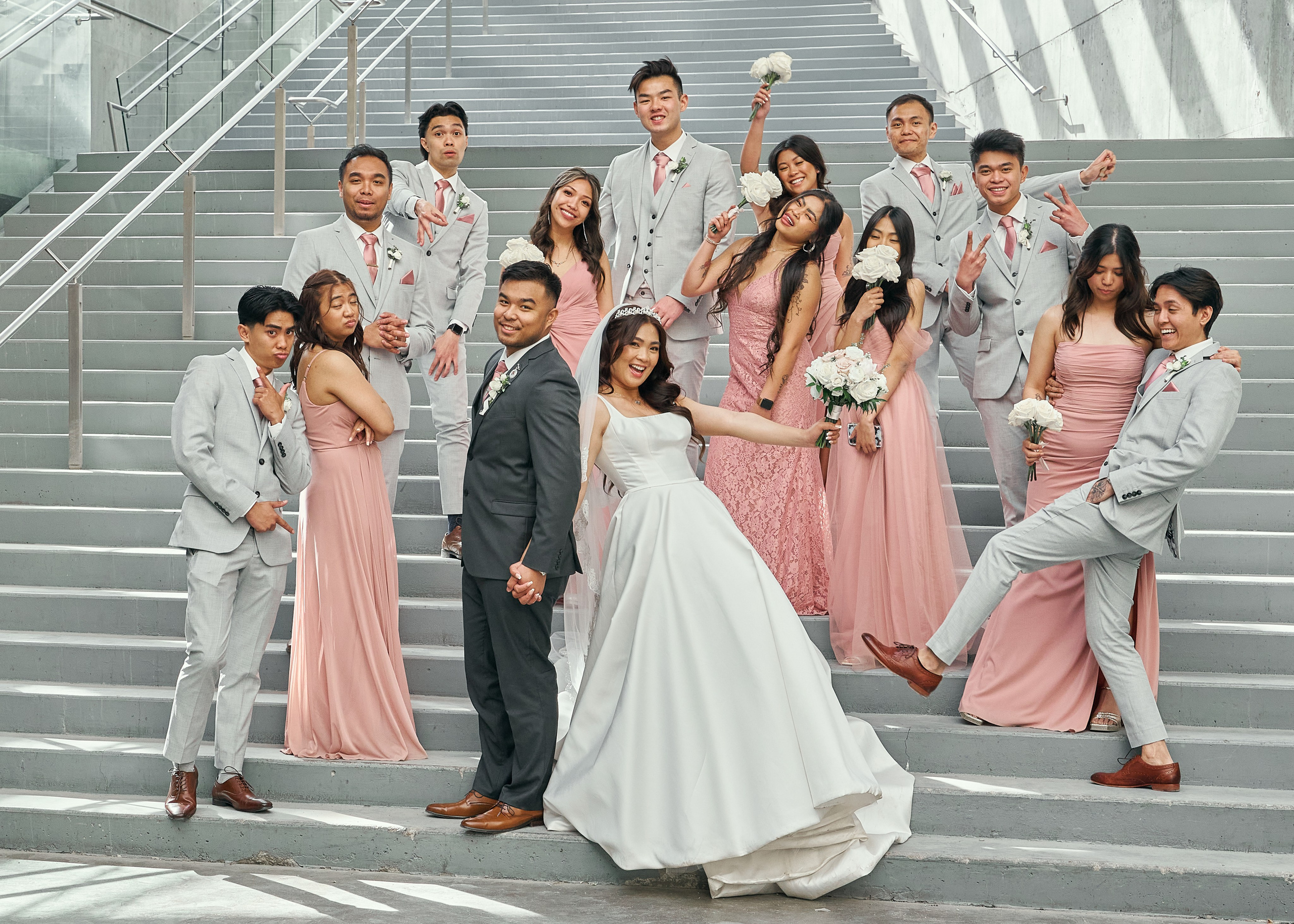 Wedding photography and videography team