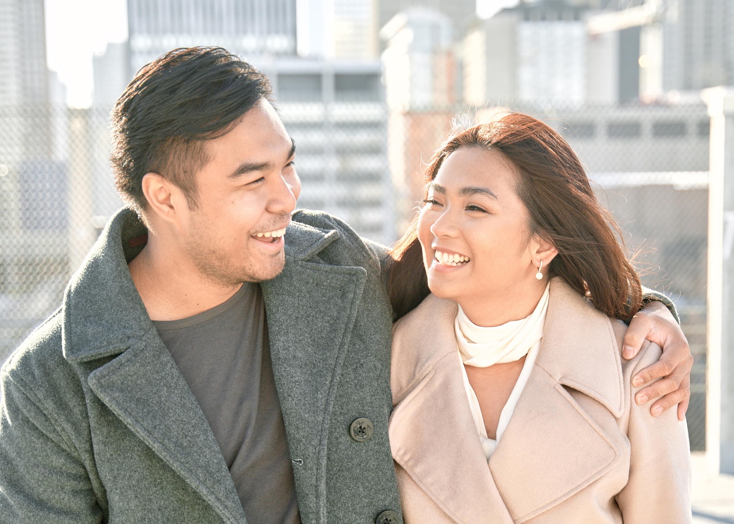 Engagement photoshoot in Calgary. Wedding photography and videography team
