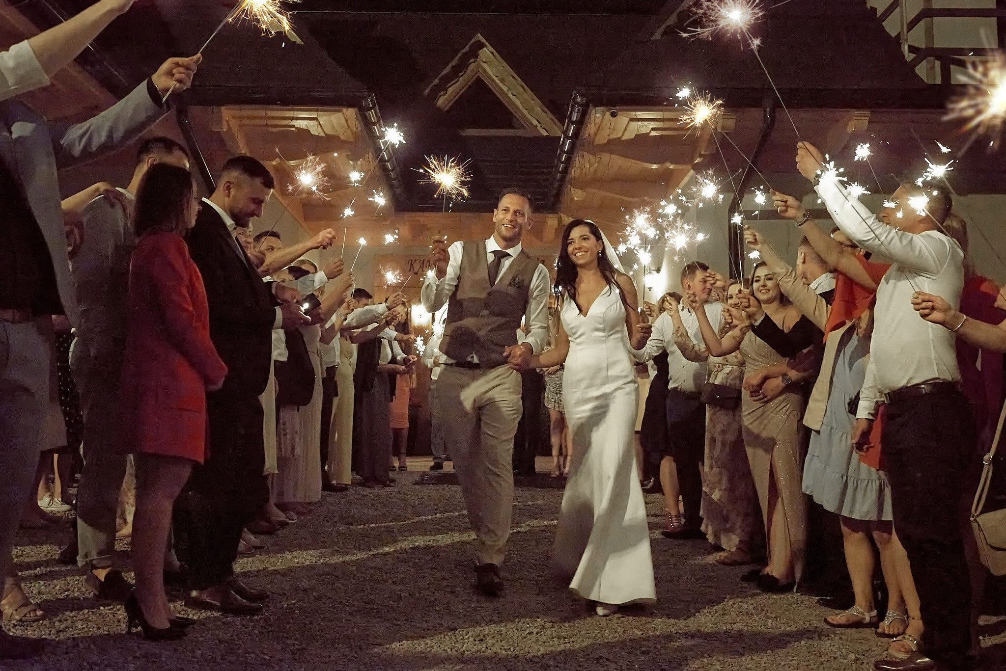 Wedding in mountains. Wedding photography and videography team