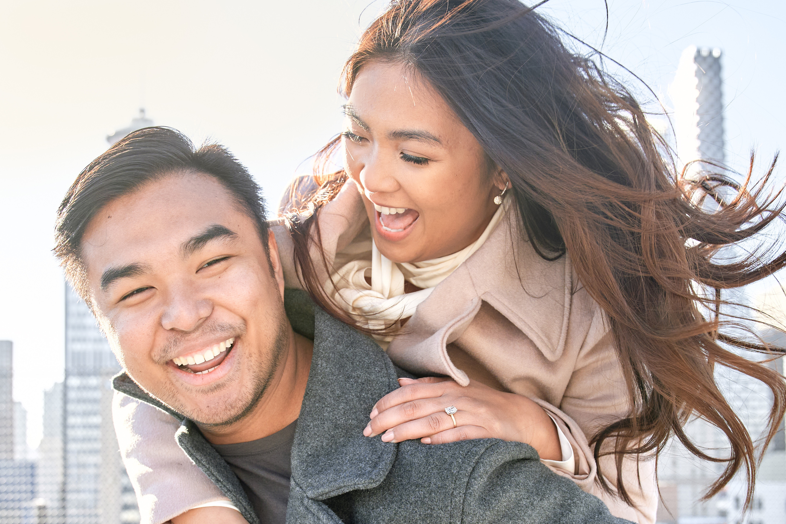 Engagement photoshoot in Calgary. Wedding photography and videography team