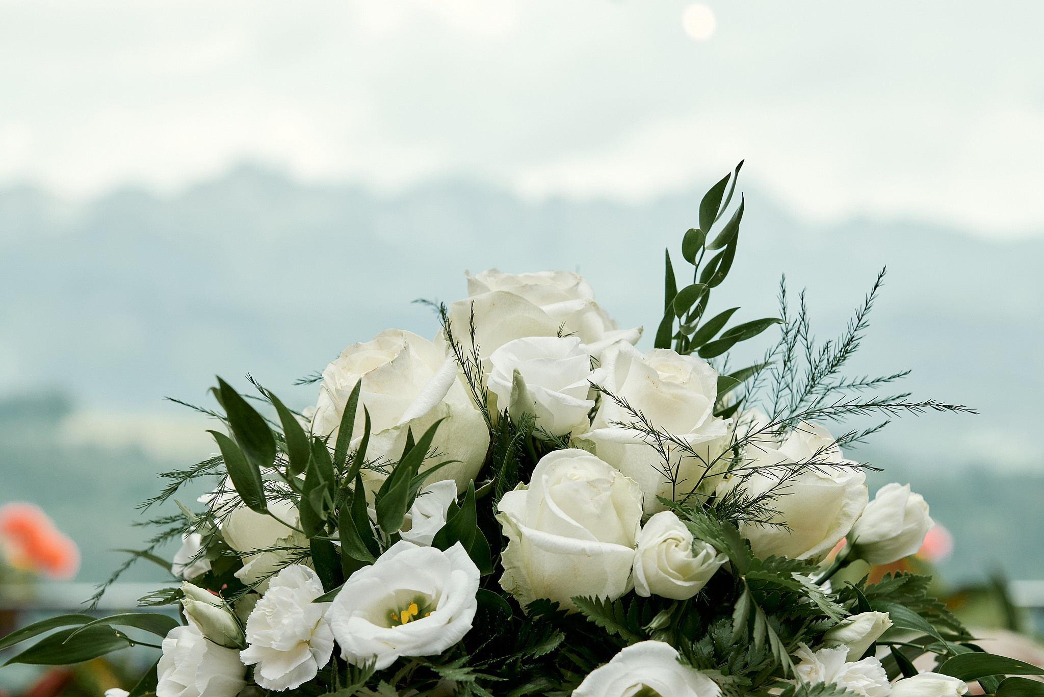 Wedding in mountains. Wedding photography and videography team