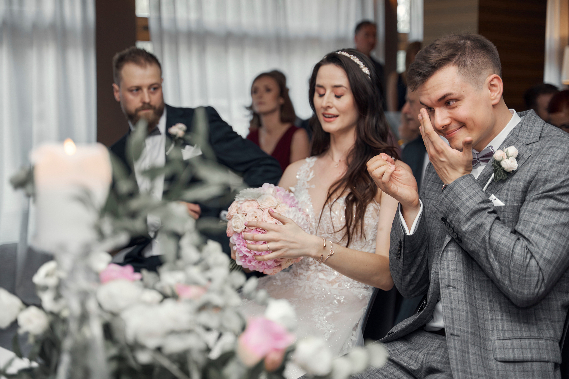 Wedding day. Wedding photography and videography team