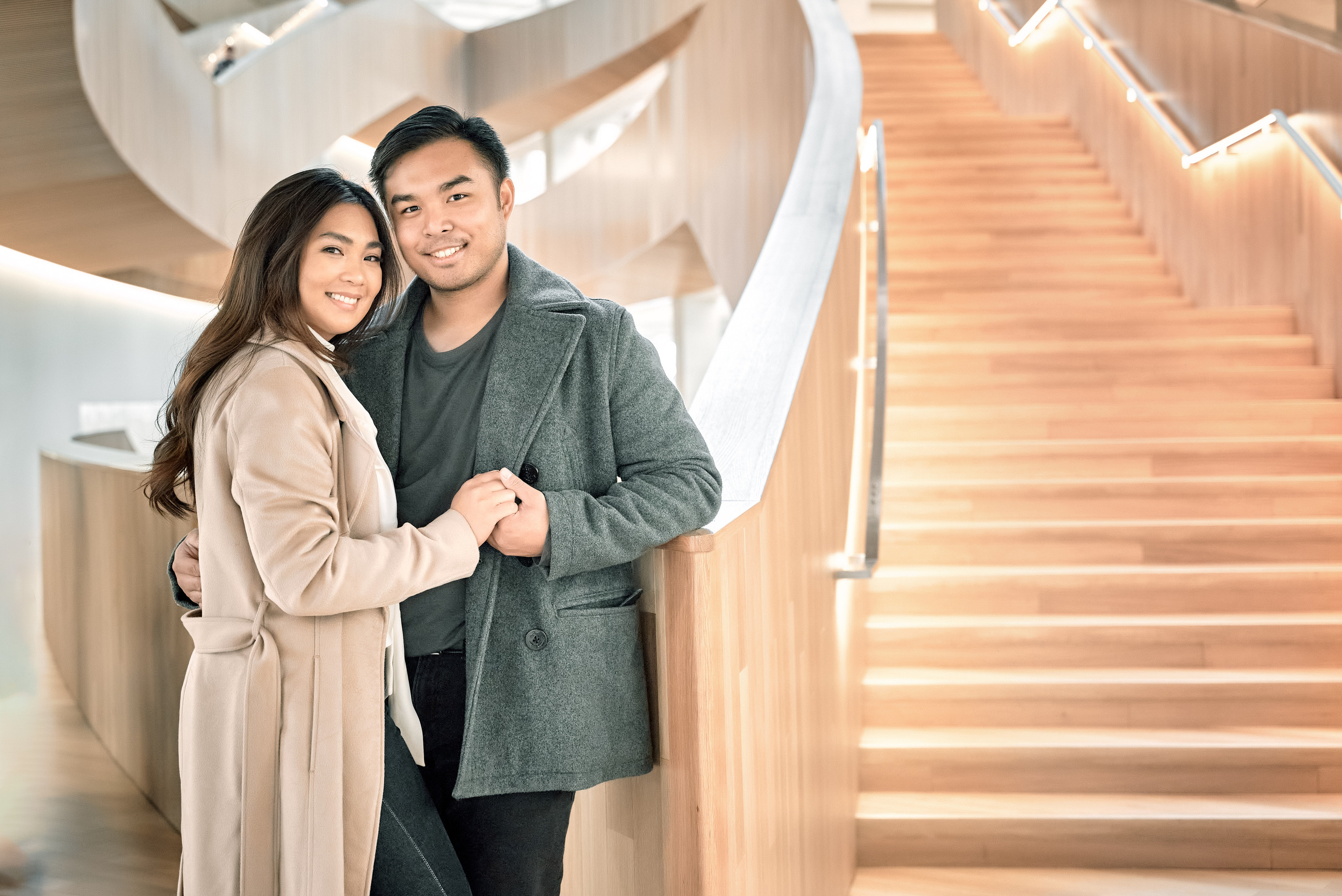 Engagement photoshoot in Calgary. Wedding photography and videography team