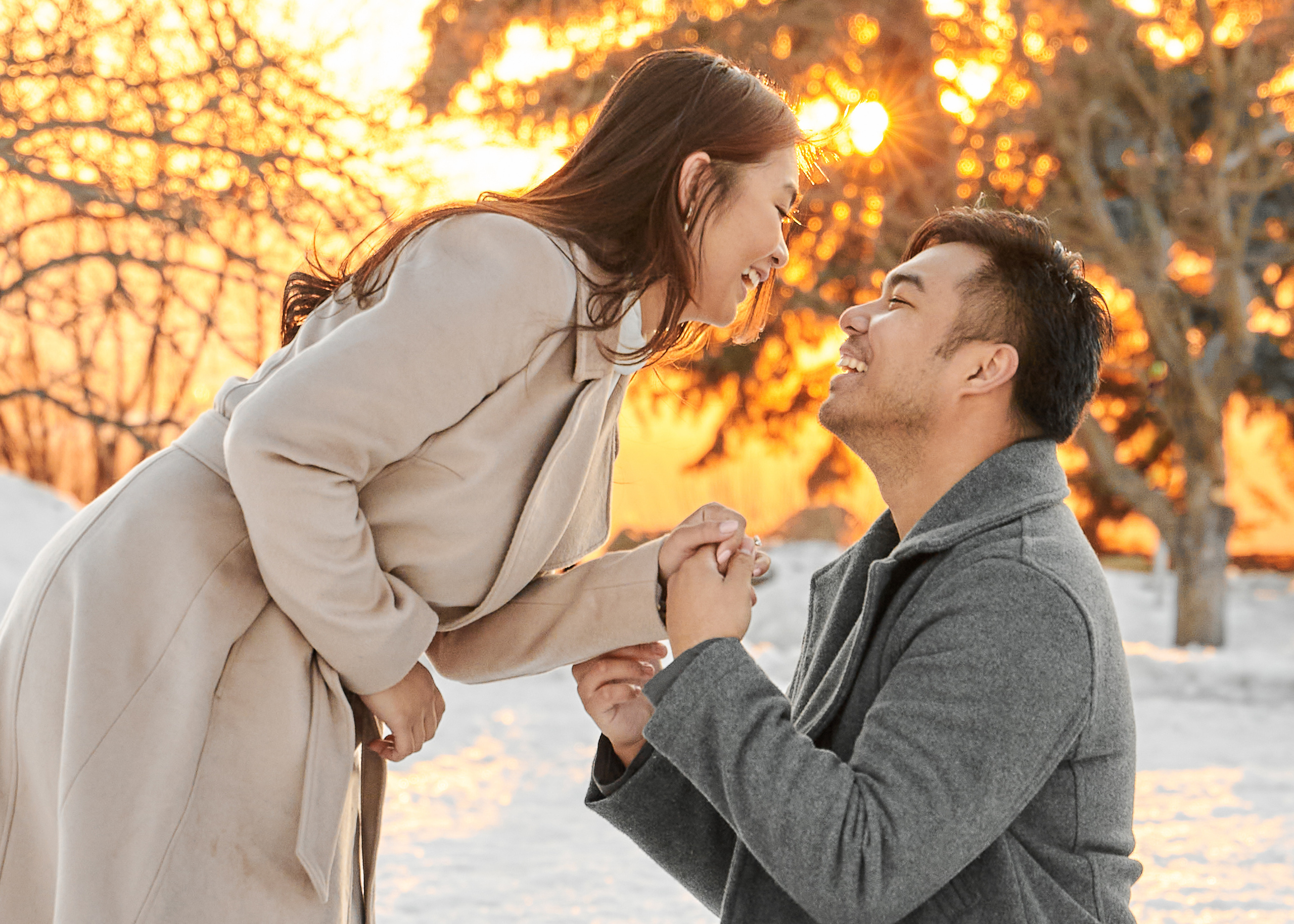 Engagement photoshoot in Calgary. Wedding photography and videography team