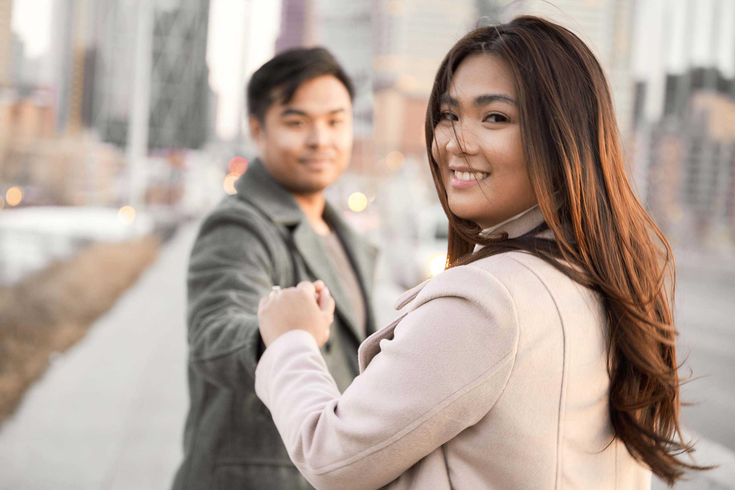 Engagement photoshoot in Calgary. Wedding photography and videography team