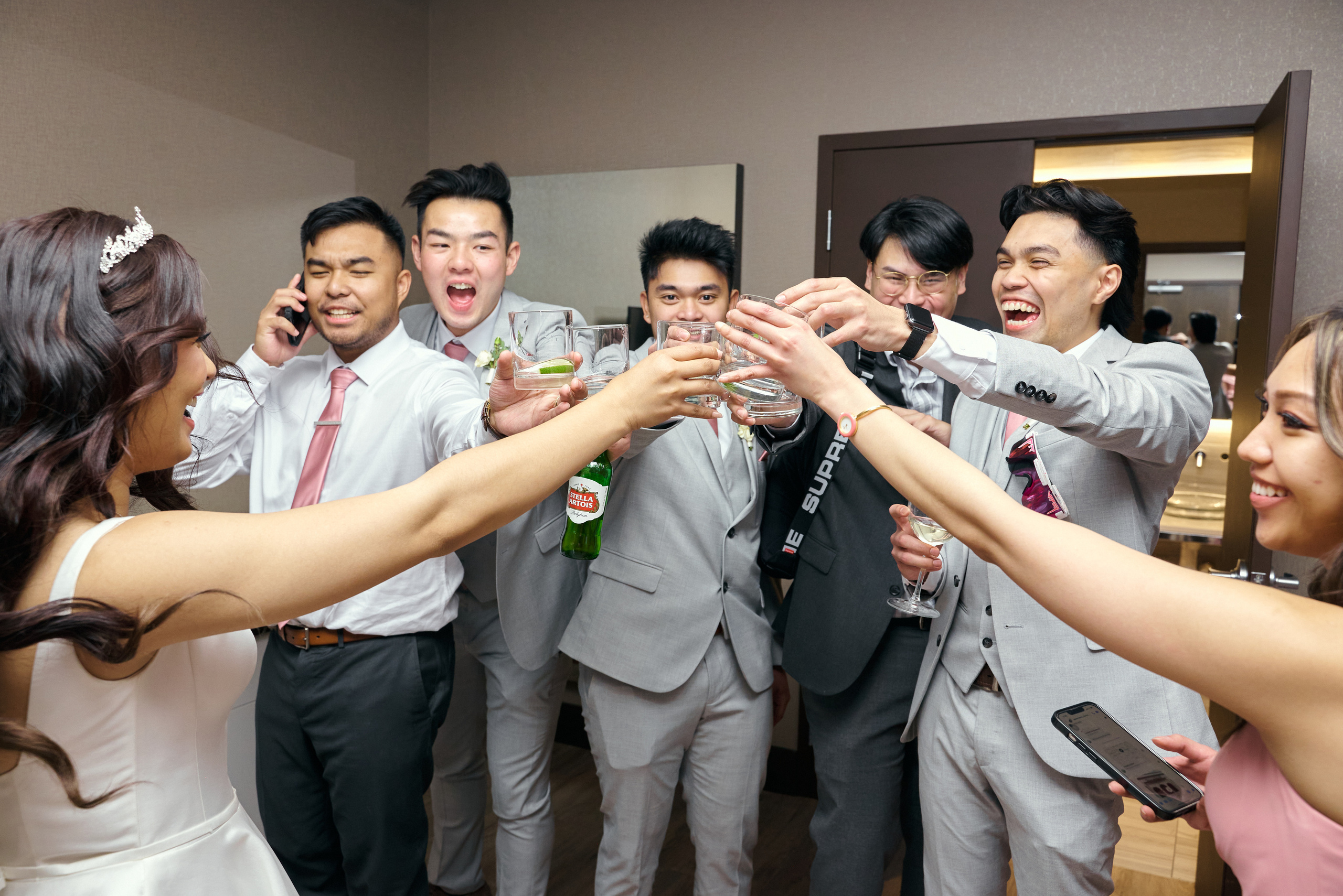 Wedding in Calgary. Wedding photography and videography team