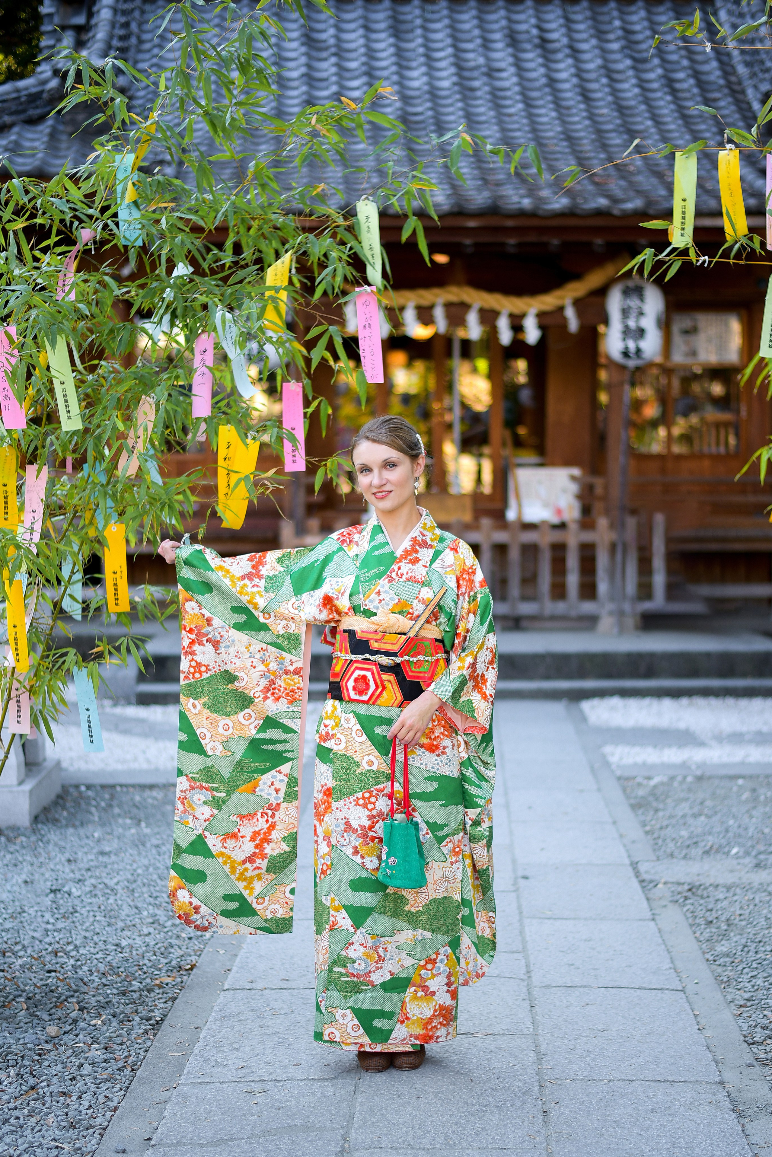Kimono. Photographer in Tokyo, Japan