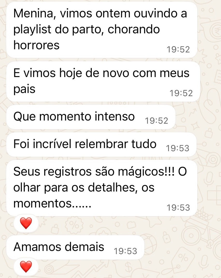 Fotografia e Vídeo de Parto