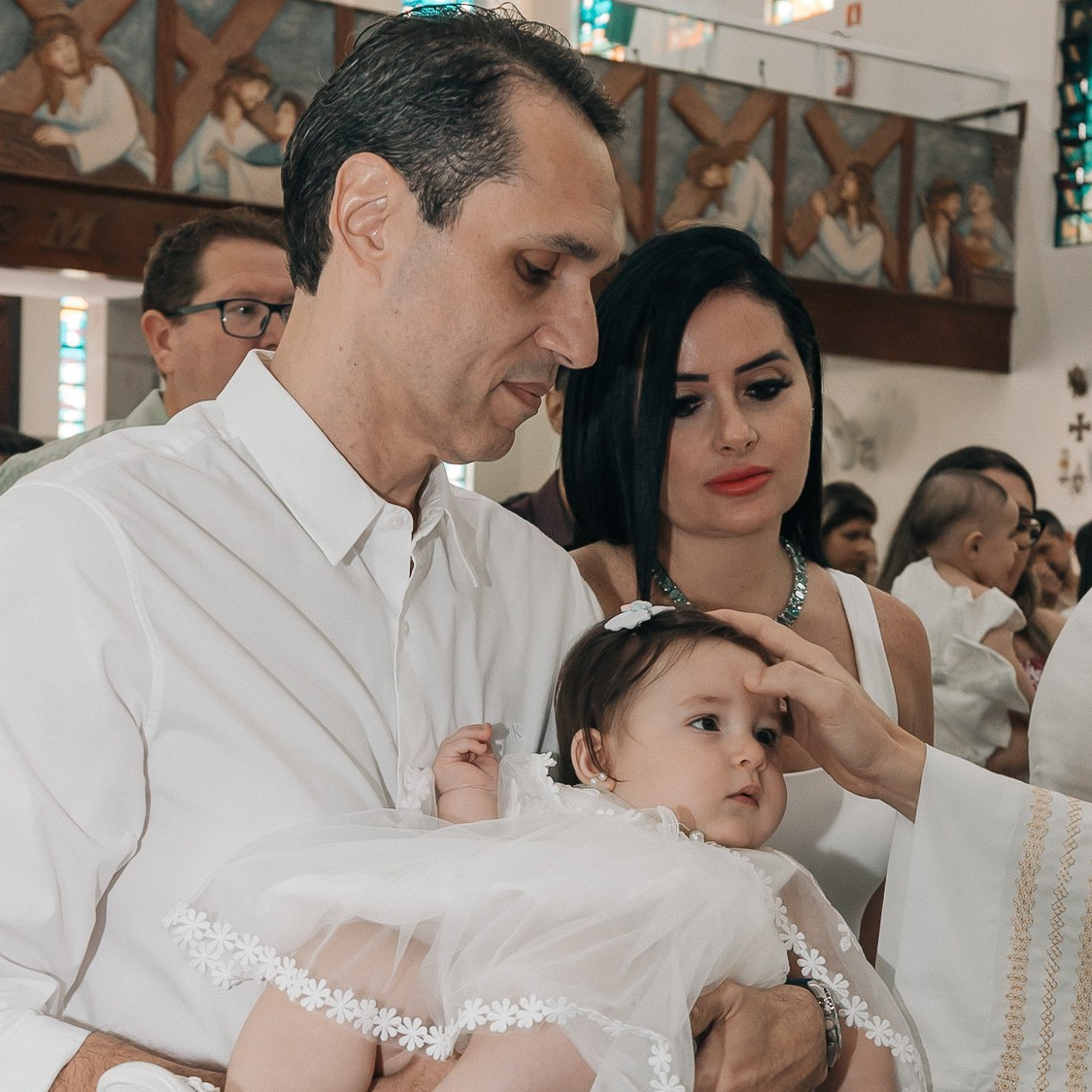 Batizado — Marcela e Luna. Mareh Audiovisual