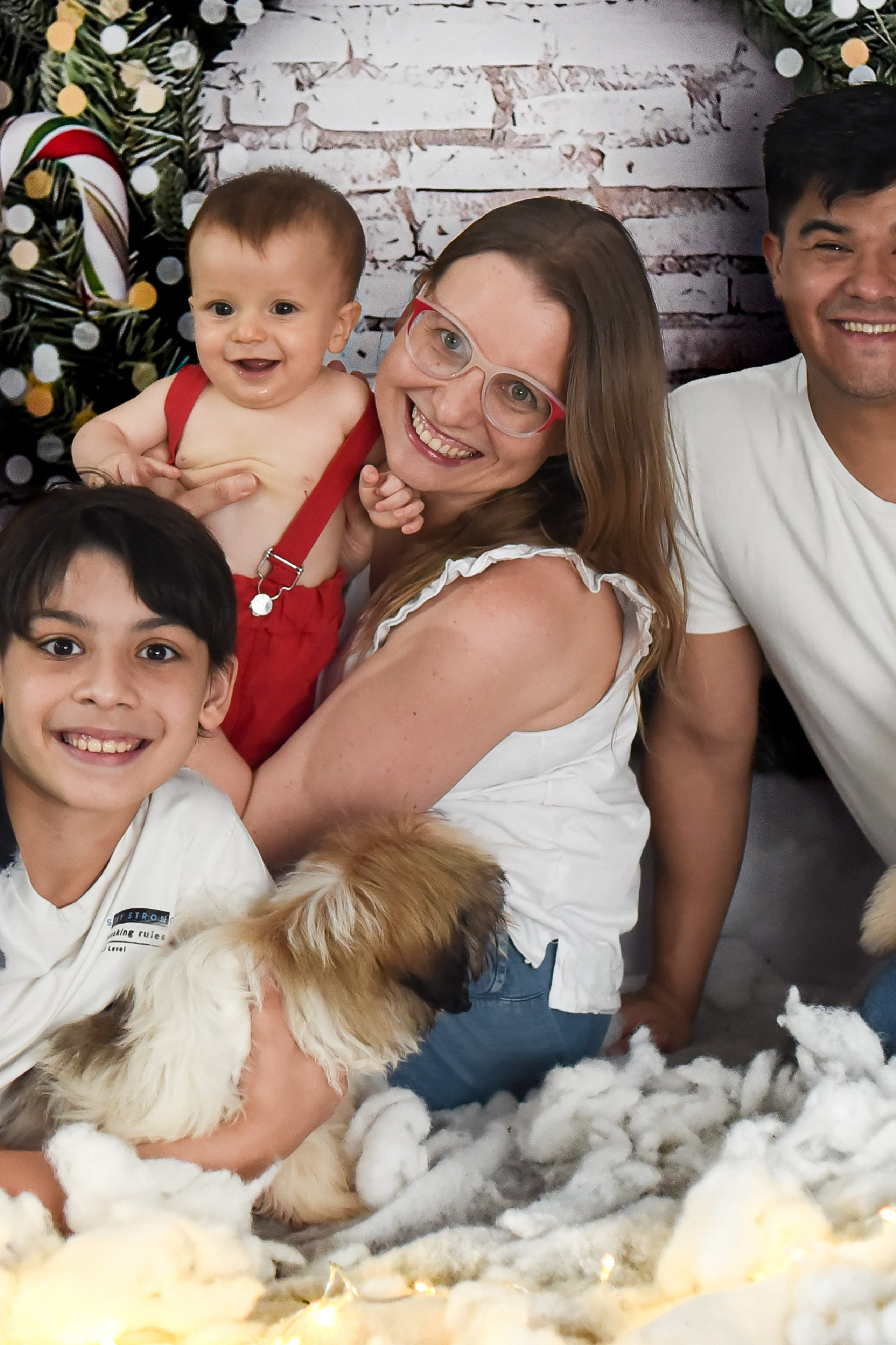Sesión Navideña de Faustino, Octavio y Familia